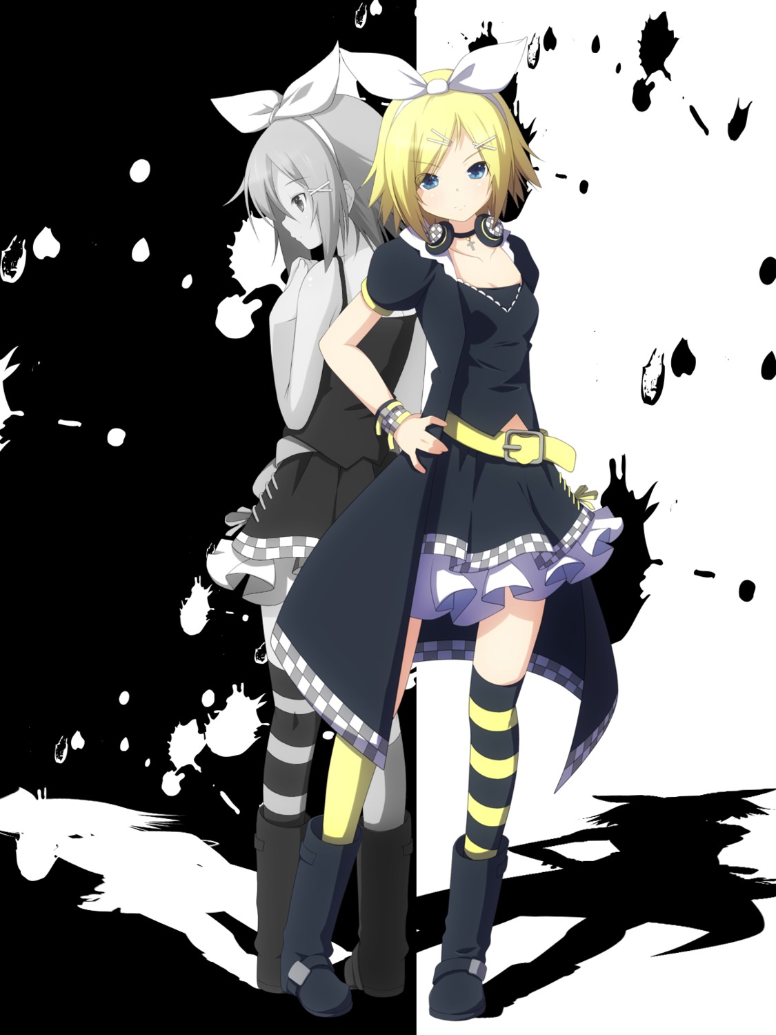 kagamine_rin vocaloid yukizuki_kei_(yossa)