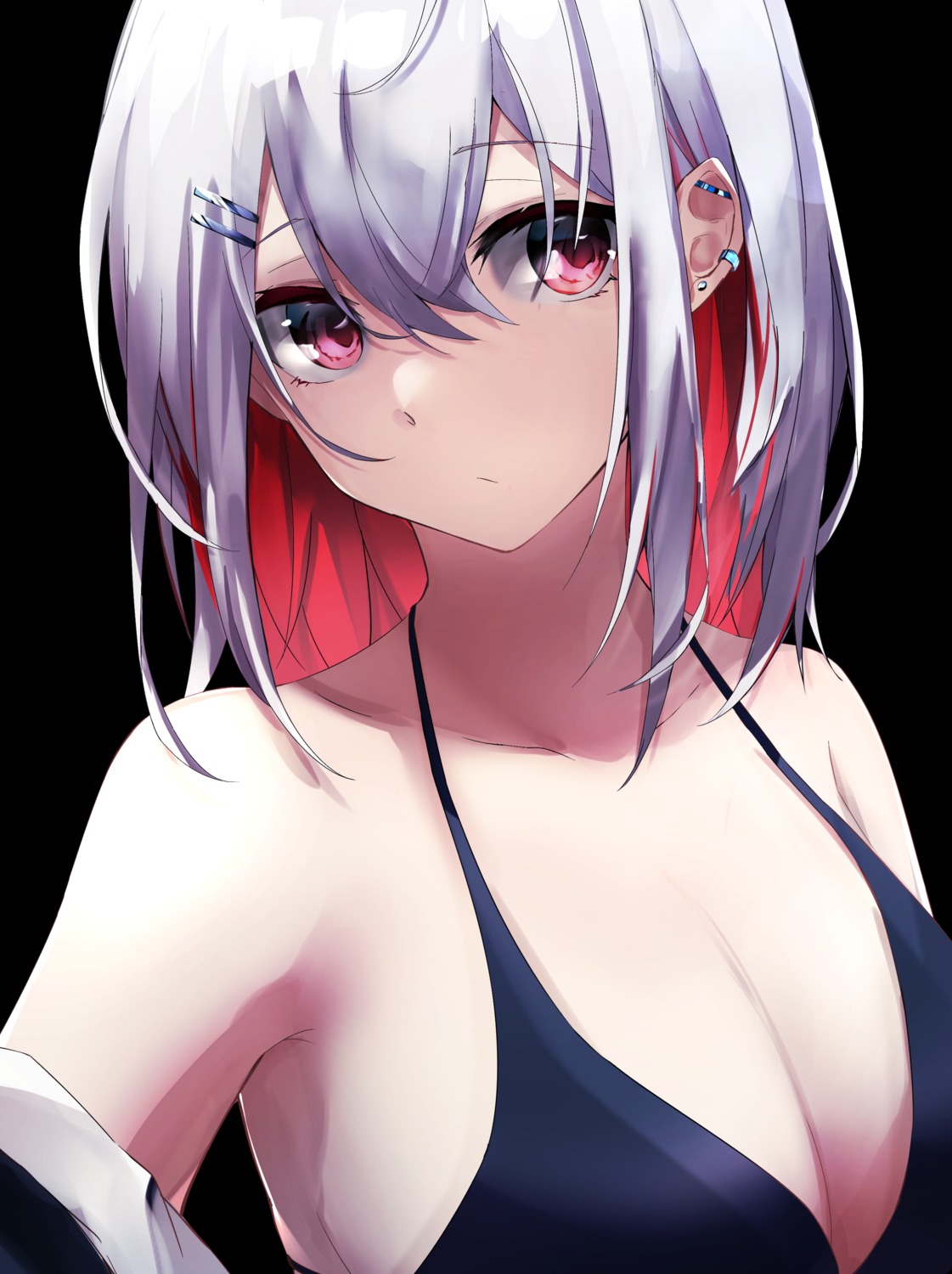 bikini_top cleavage nanashinayuzu_mochi swimsuits