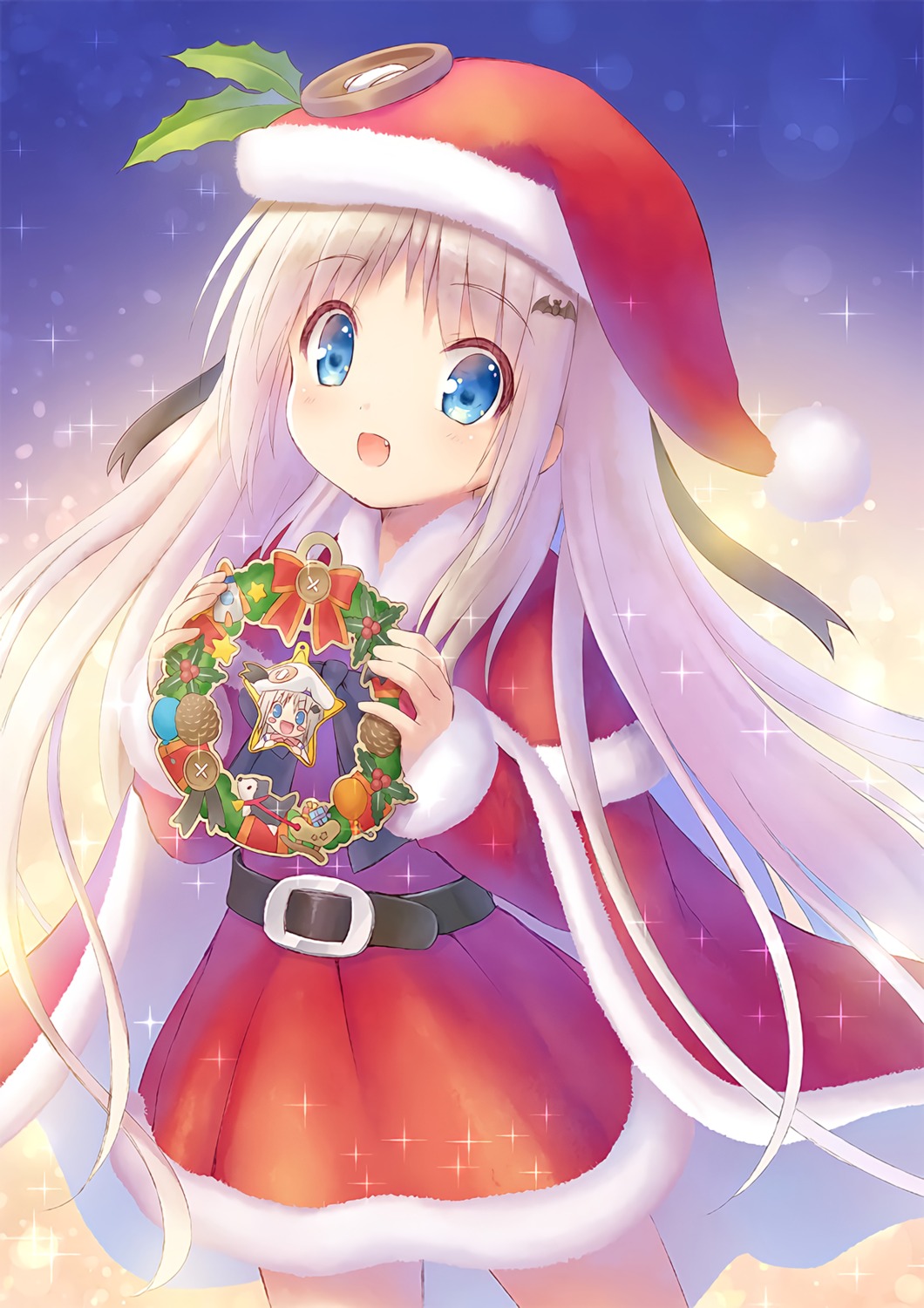 christmas dress key kud_wafter little_busters! na-ga noumi_kudryavka