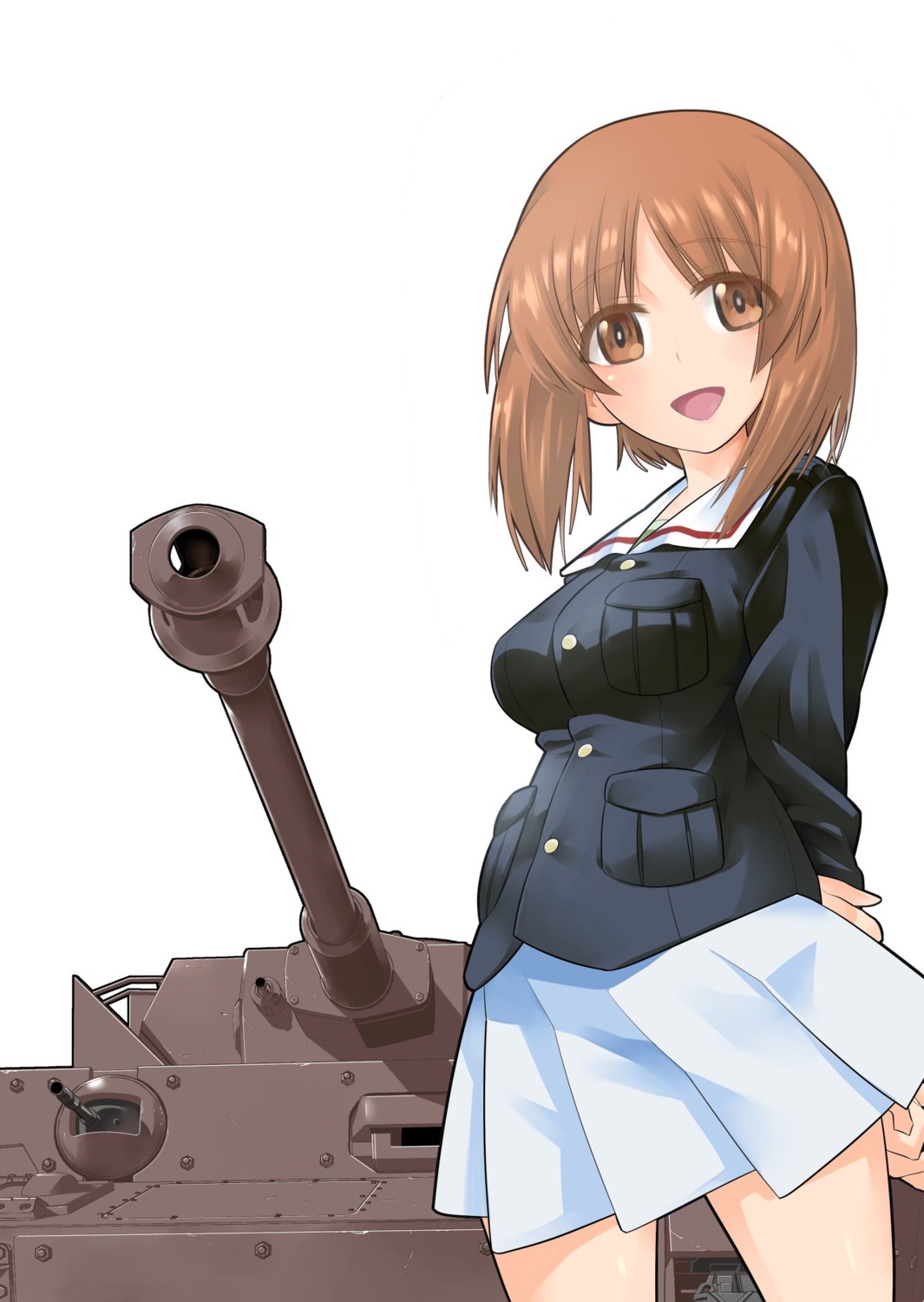 girls_und_panzer nishizumi_miho tagme uniform