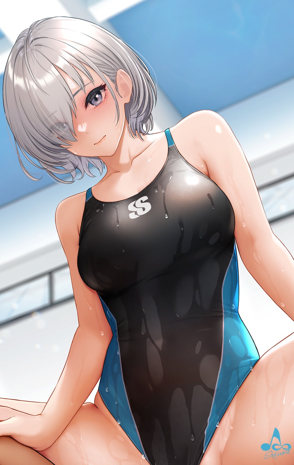 infinote sashou_mihiro swimsuits wet