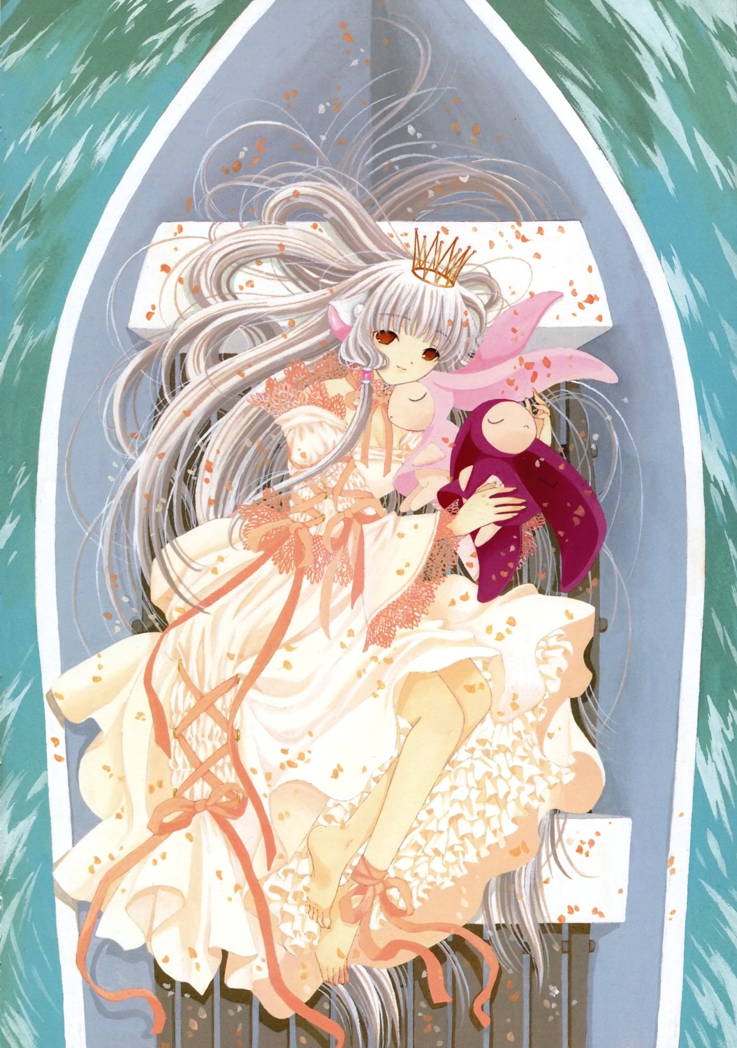 chii chobits clamp dress feet lolita_fashion