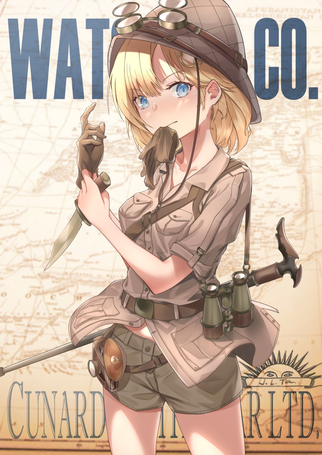 hololive hololive_english jl_tan watson_amelia weapon