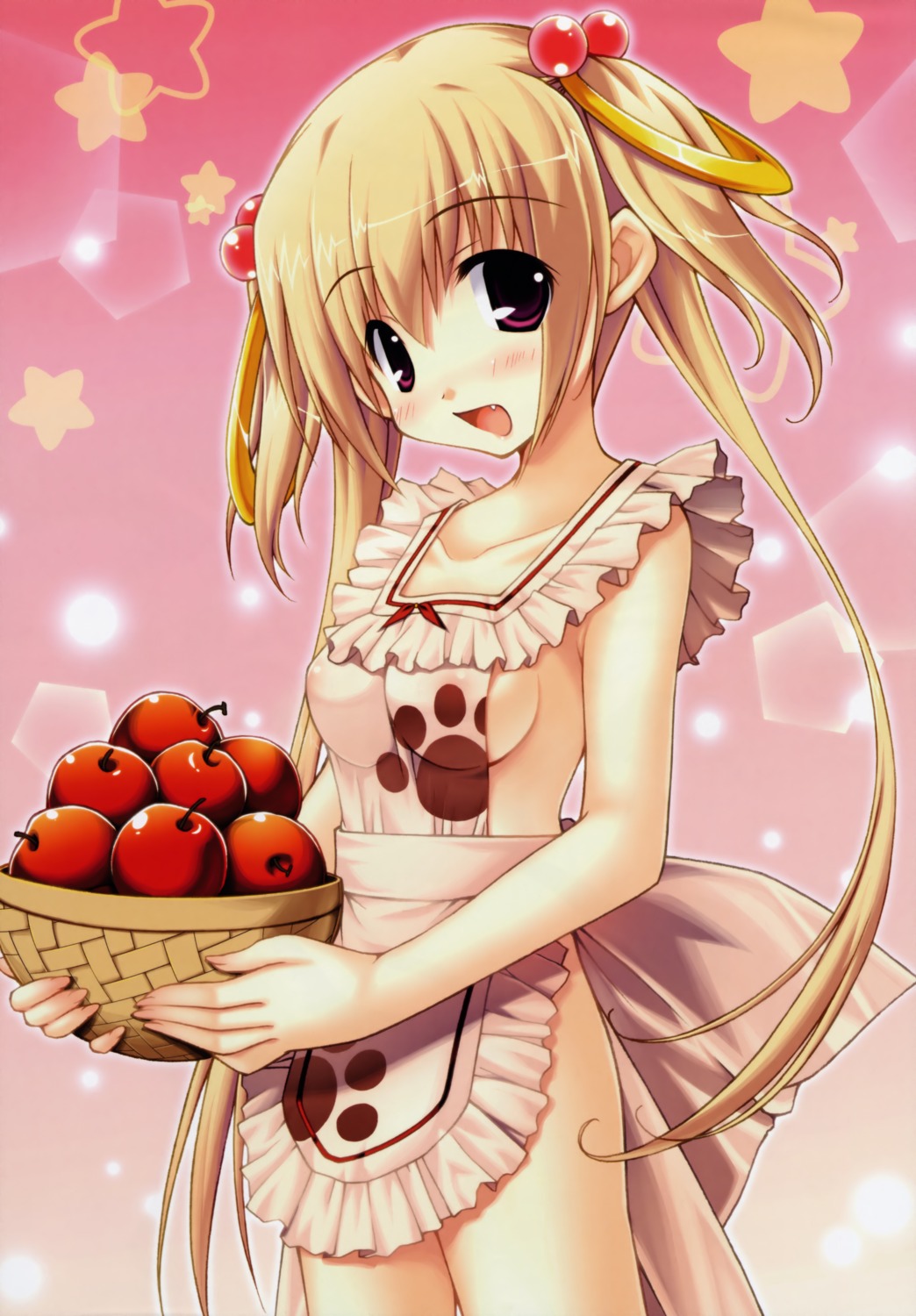 amane_sou elle_prier etoiles kadoma_konomi naked_apron