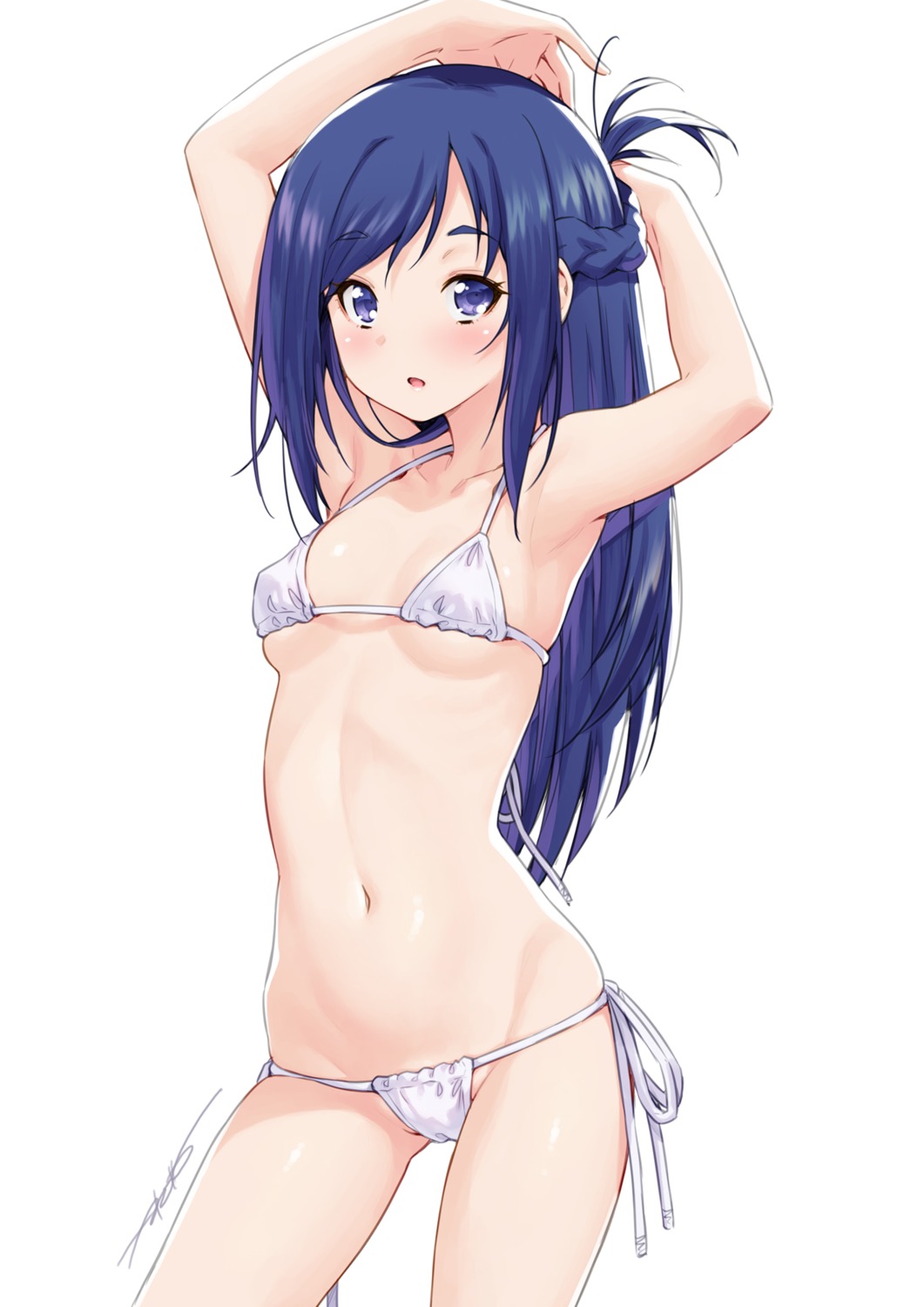 bikini cameltoe dokidoki!_precure hishikawa_rikka kazuma_muramasa precure swimsuits