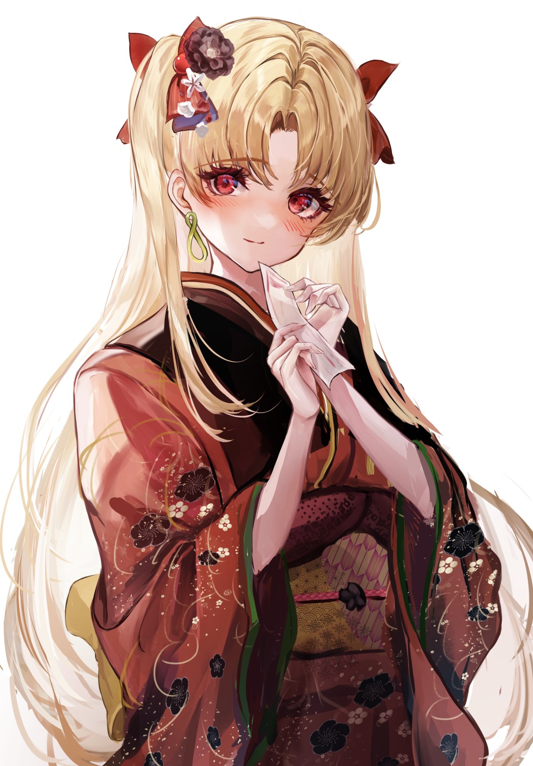 chiachun0621 ereshkigal_(fate/grand_order) fate/grand_order kimono