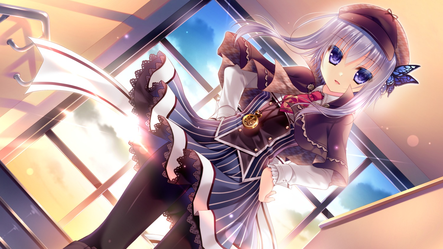 game_cg hakoniwa_logic maezono_kirika pantyhose seifuku yukie