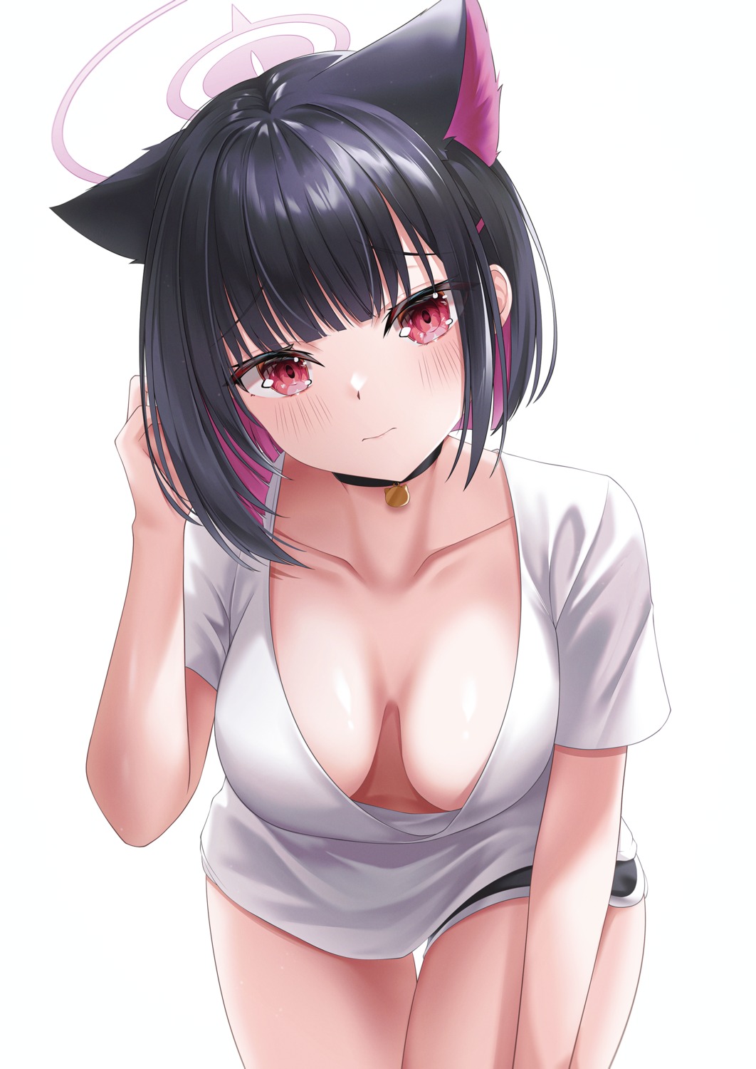 animal_ears blue_archive halo kyouyama_kazusa nekomimi riri_yo