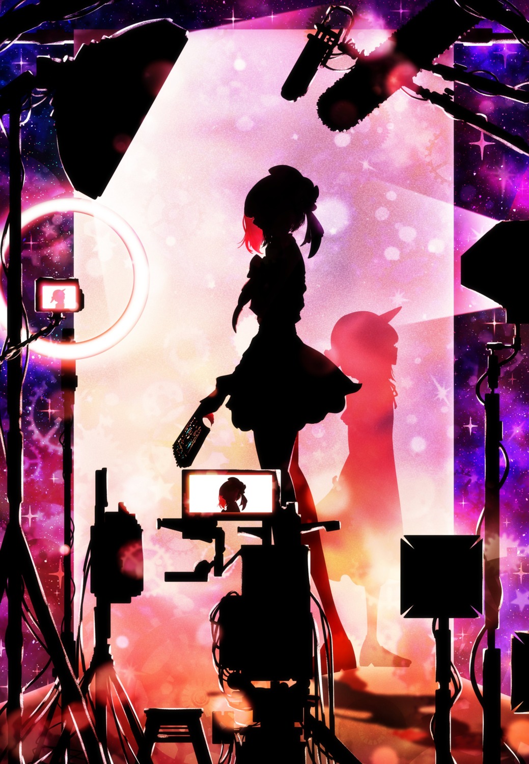 arima_kana harada_miyuki oshi_no_ko silhouette