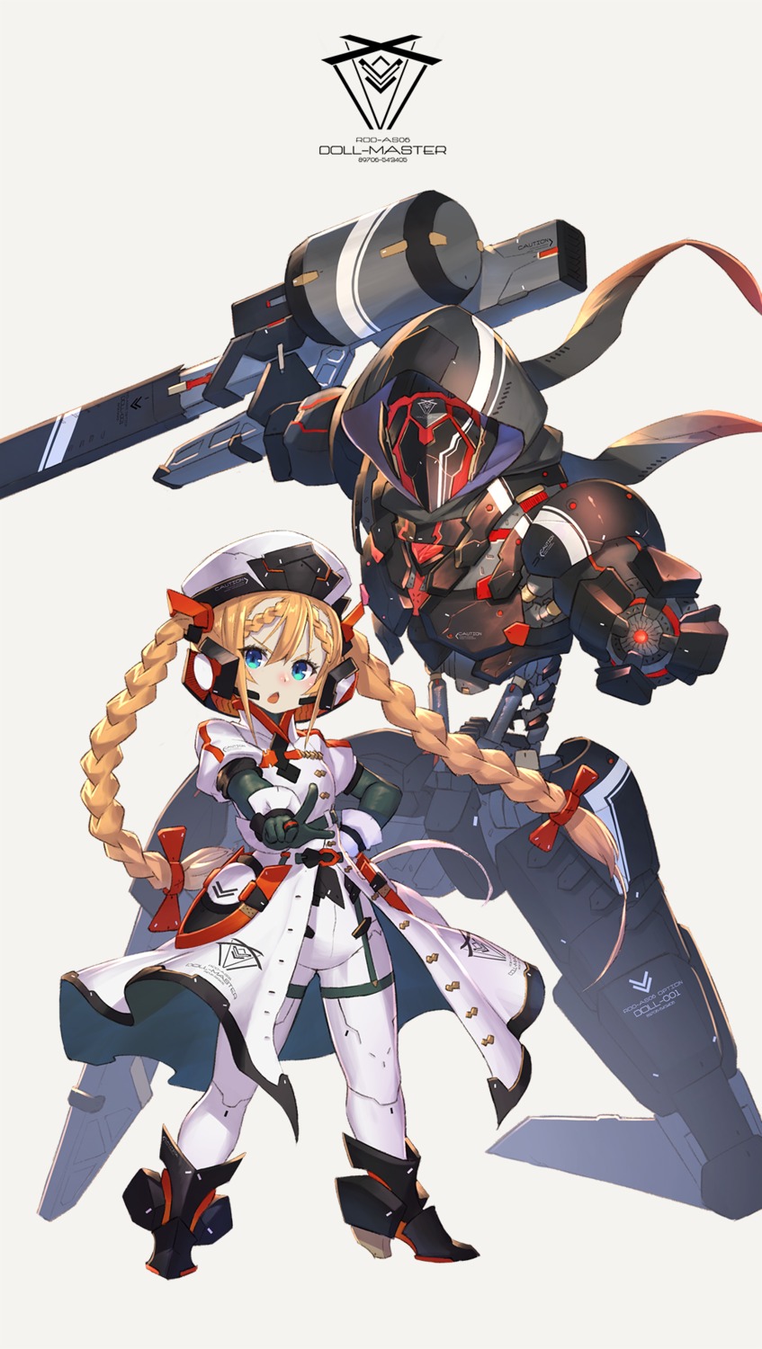 heels mecha mecha_musume takamine_nadare