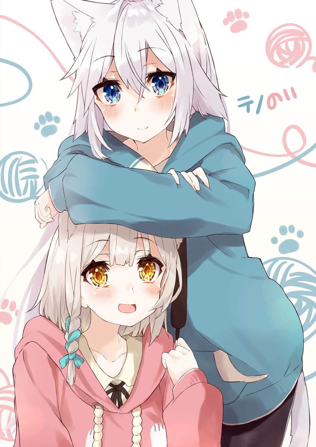 animal_ears nekomimi nuko_miruku tail