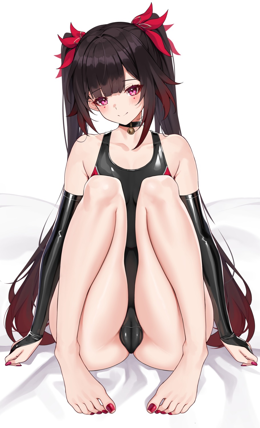 cameltoe feet honkai:_star_rail matrix16 sparkle_(honkai:_star_rail) swimsuits