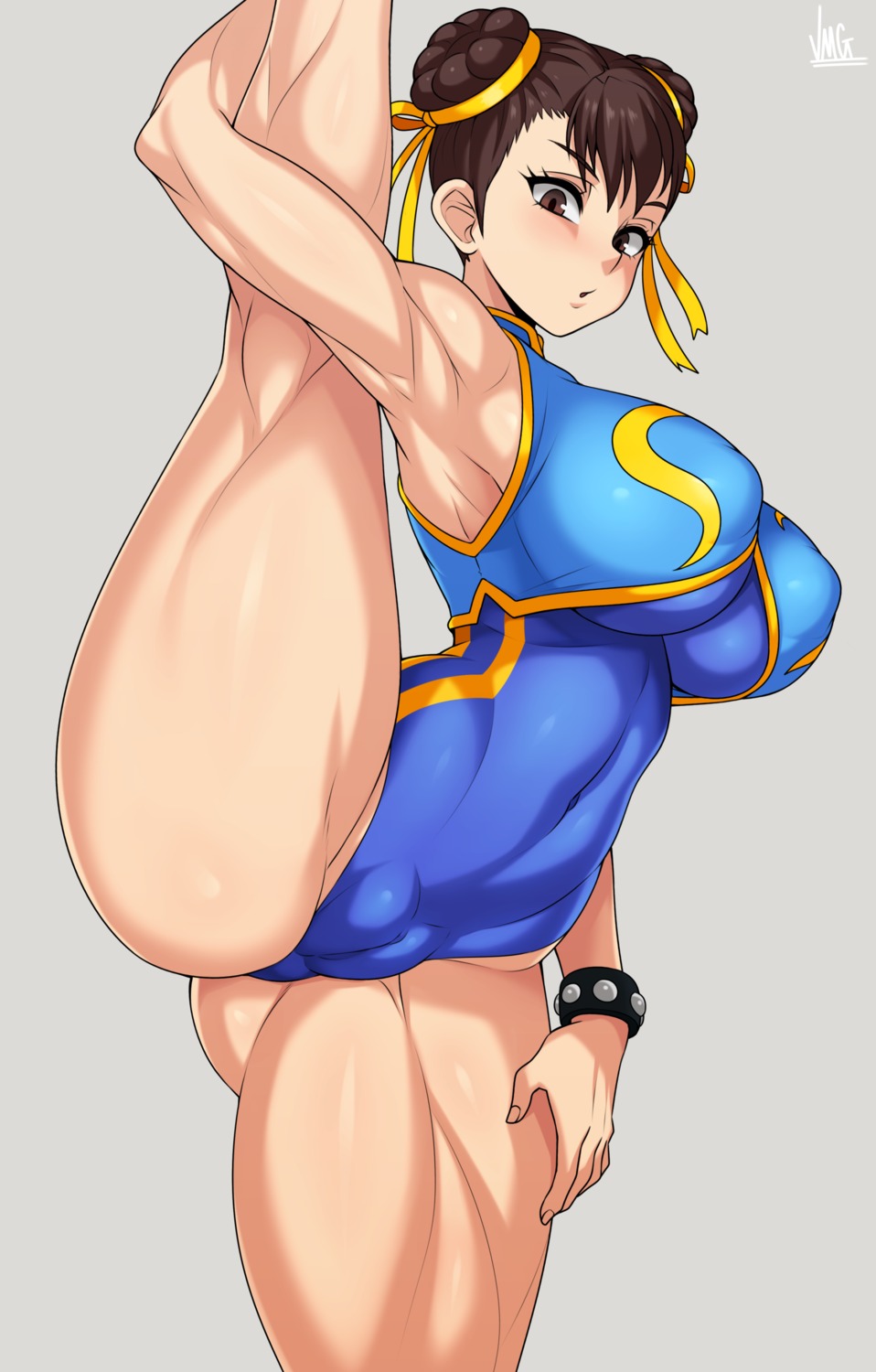 cameltoe chun_li erect_nipples jmg leotard street_fighter