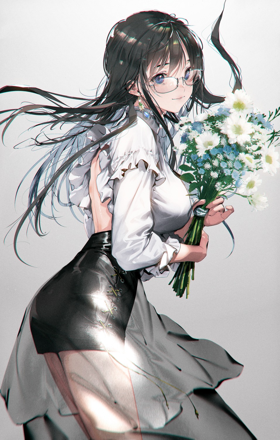 megane no_bra see_through shiomi_(lowrise)