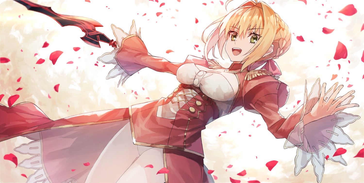 fate/extra fate/grand_order fate/stay_night k-me saber_extra