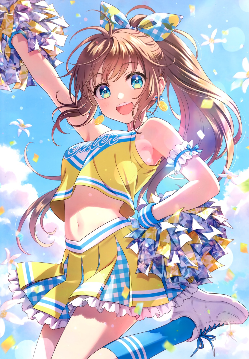 canvas cheerleader morikura_en skirt_lift