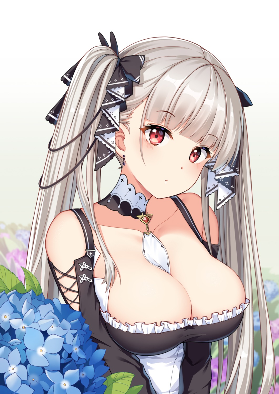 94_(644534209) azur_lane formidable_(azur_lane) gothic_lolita lolita_fashion no_bra