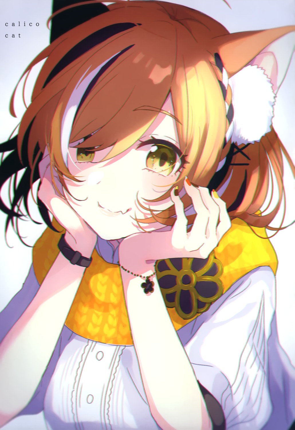 animal_ears chroma_(saine) nekomimi saine