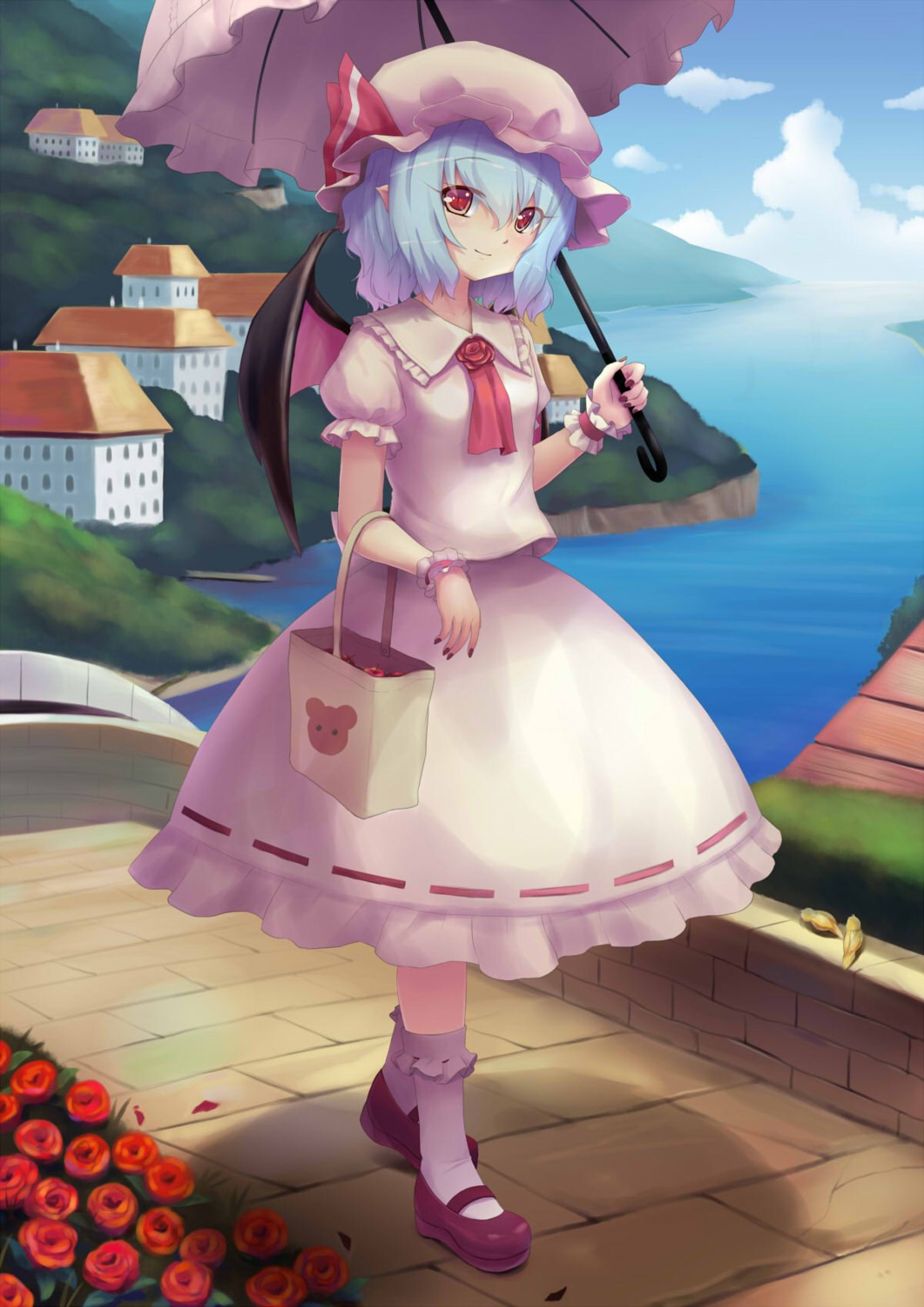 remilia_scarlet sonikey0_0 touhou wings