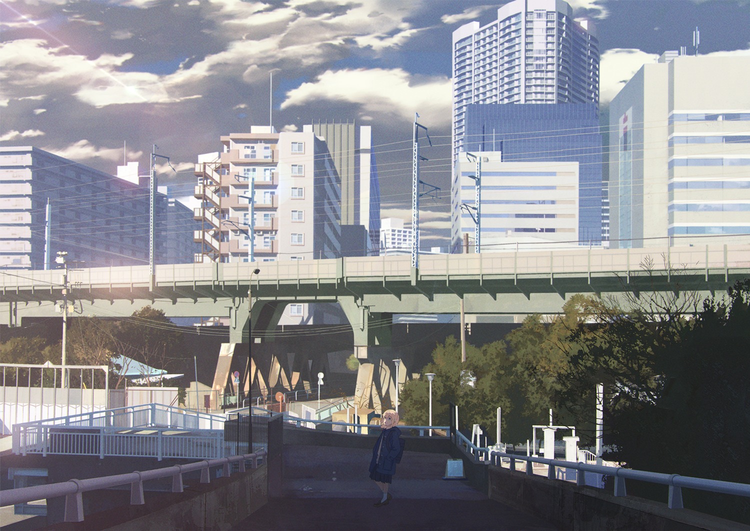 landscape seifuku sweater yuki_no_city