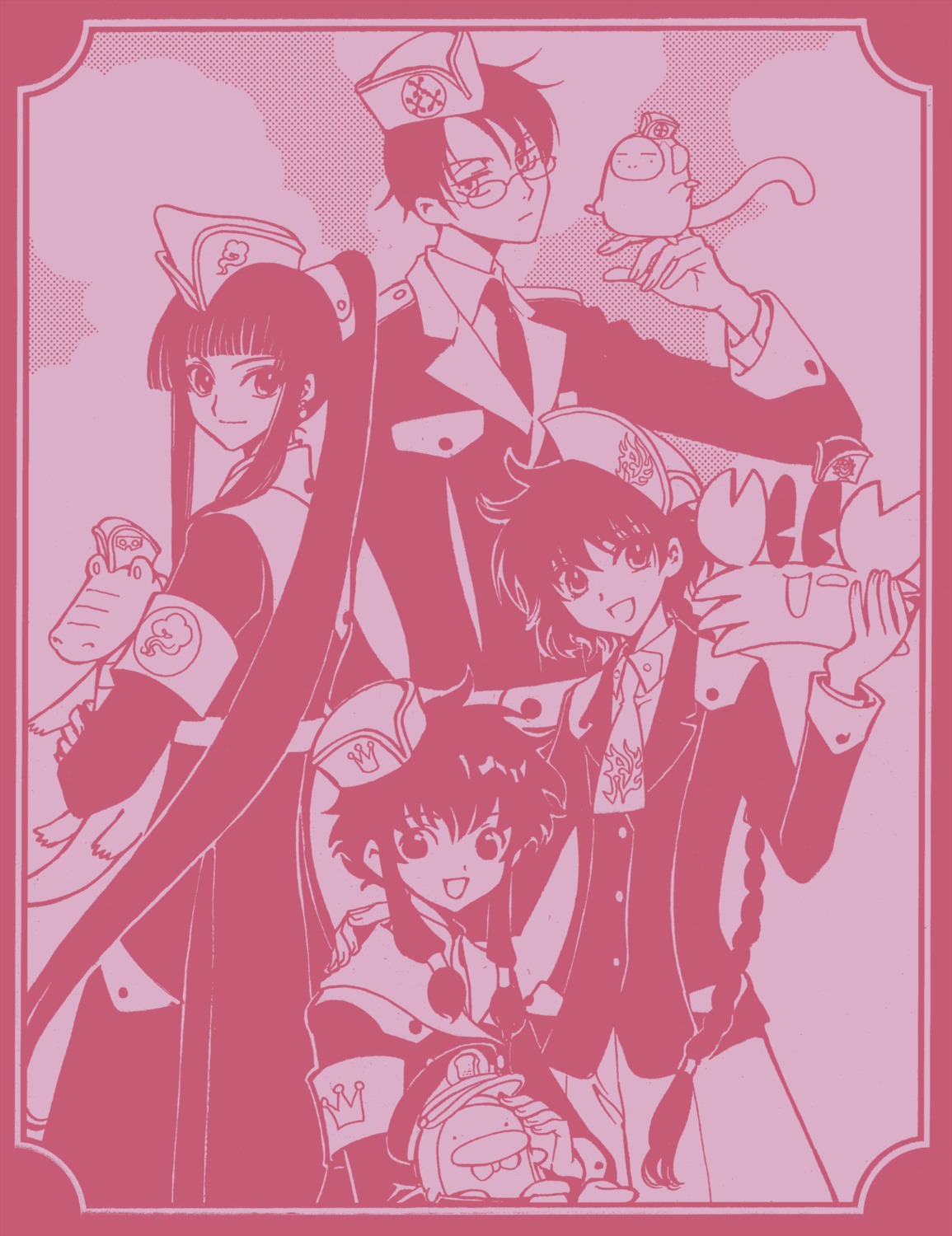 angelic_layer chun_hyang clamp crossover magic_knight_rayearth monochrome shidou_hikaru suzuhara_misaki the_legend_of_chun_hyang watanuki_kimihiro xxxholic