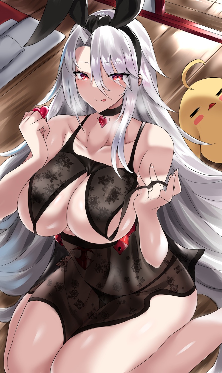 azur_lane farys_(afopahqfw) lingerie manjuu_(azur_lane) pantsu prinz_heinrich_(azur_lane) see_through undressing