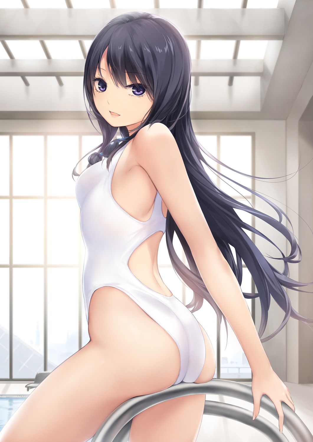 ass coffee-kizoku shiramine_rika swimsuits