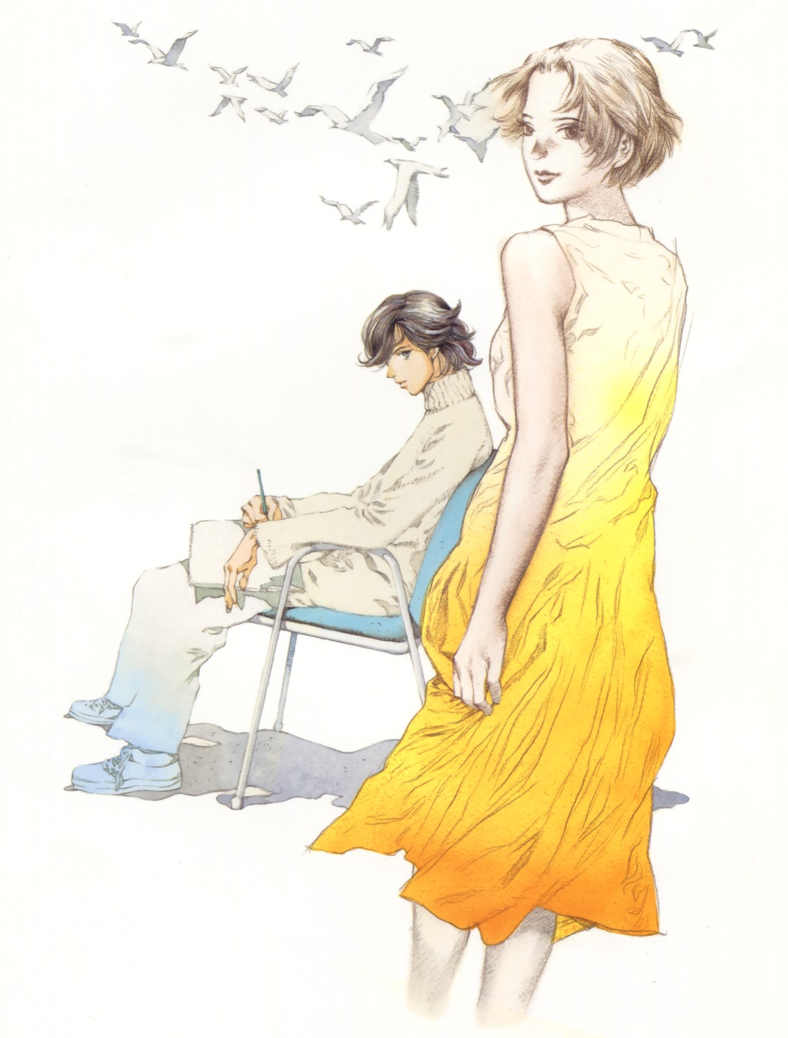 dress possible_duplicate rahxephon yamada_akihiro