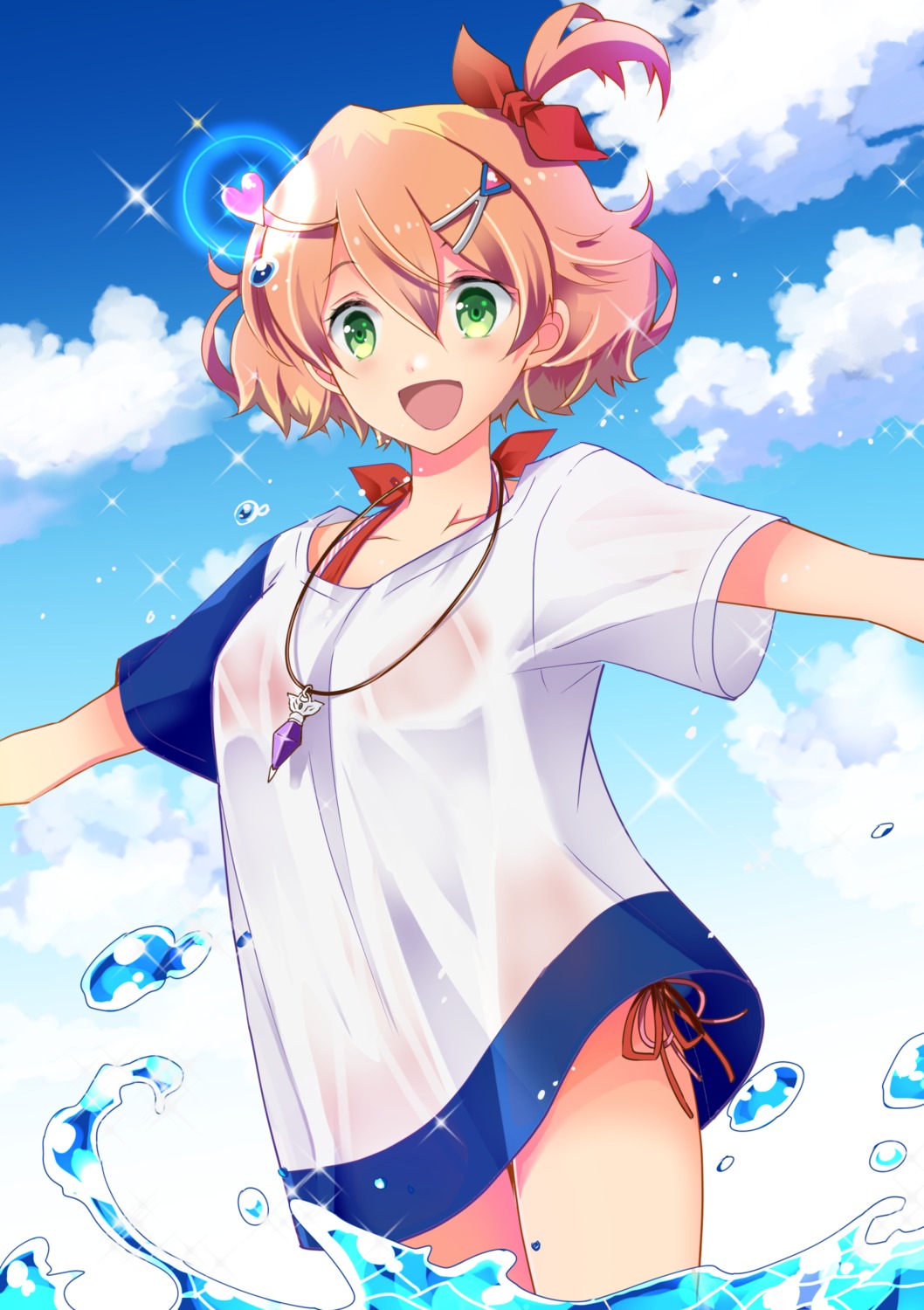 bikini freyja_wion macross_delta see_through swimsuits tinkle2013 wet wet_clothes