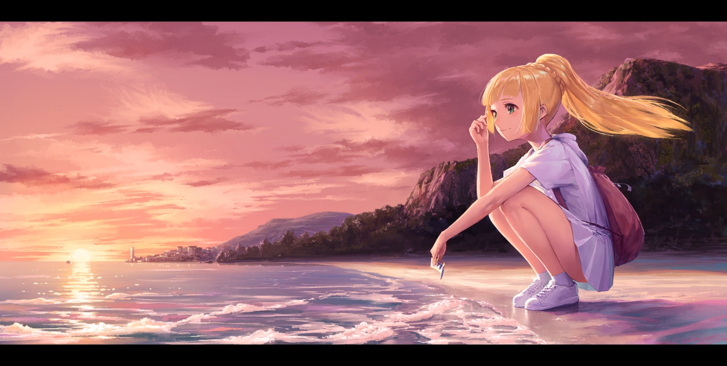 dress lillie_(pokemon) nosuke pokemon pokemon_sm pokemon_usum