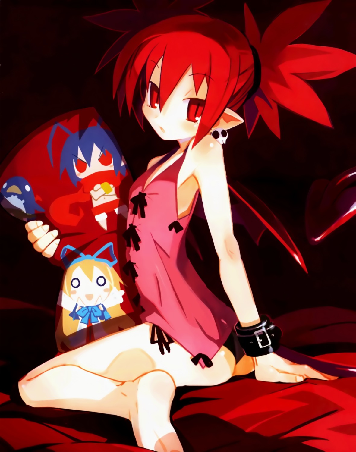 disgaea etna fixed harada_takehito pantsu pointy_ears tail wings