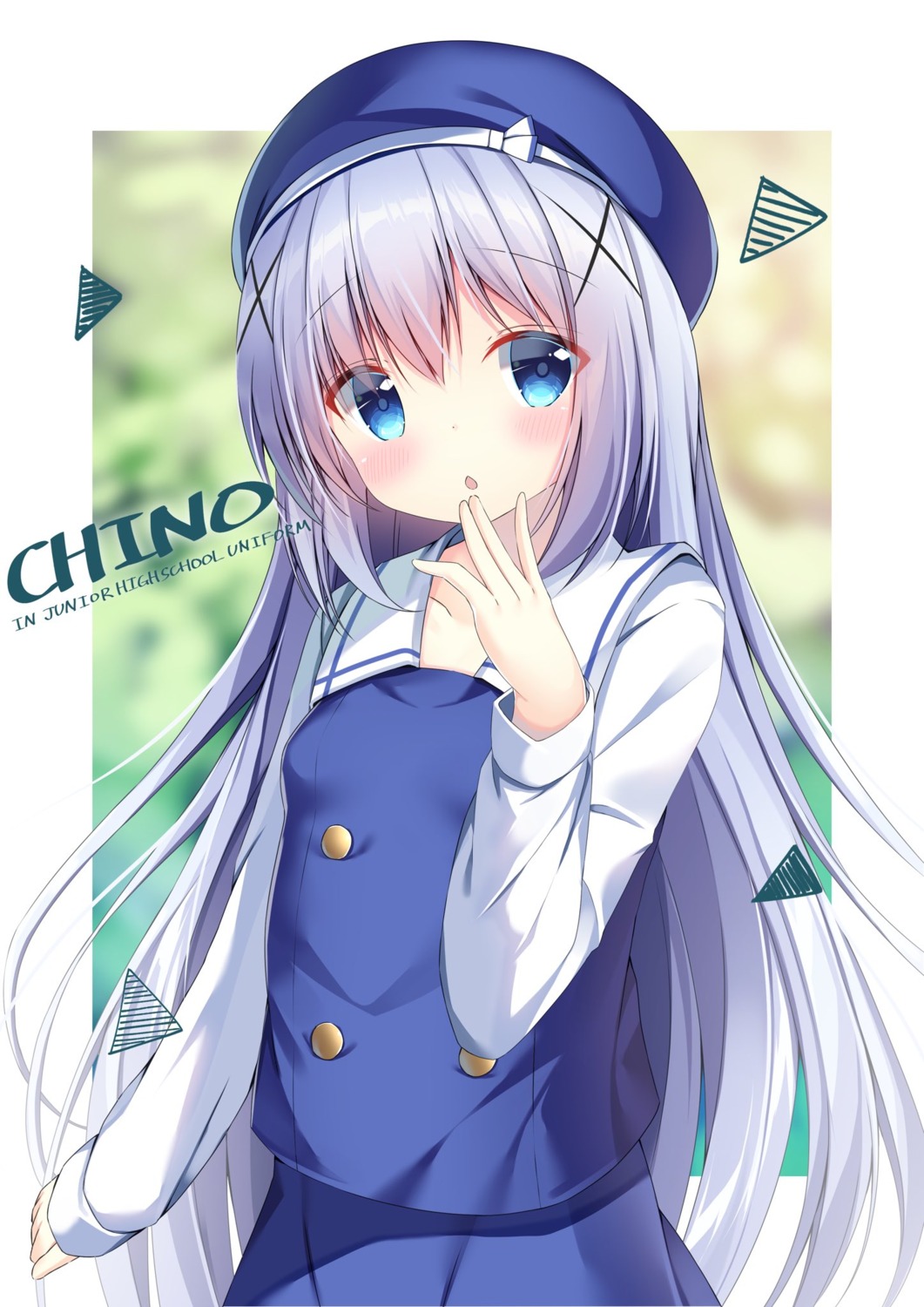 gochuumon_wa_usagi_desu_ka? kafuu_chino pizzzica seifuku