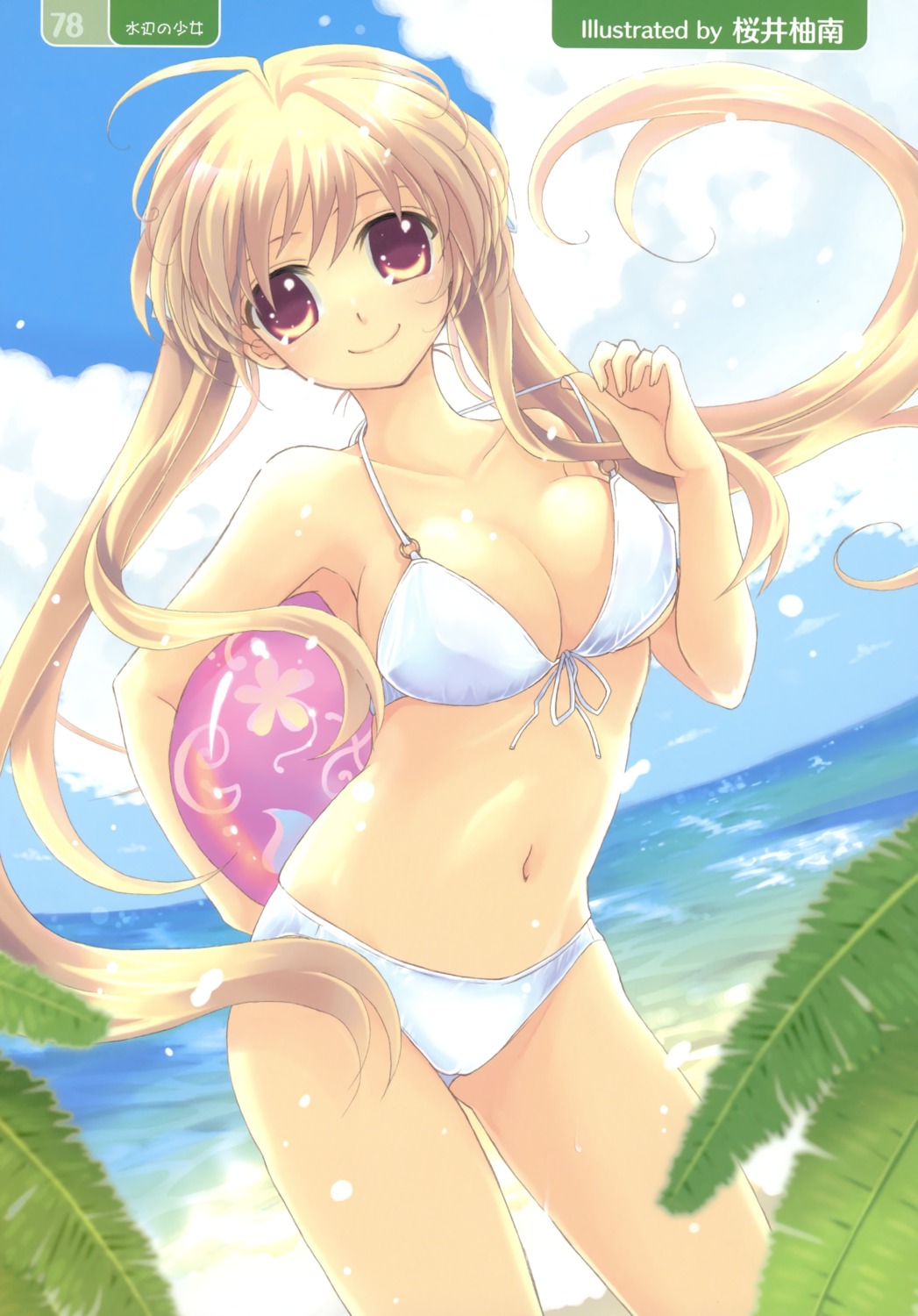 bikini cleavage sakurai_yuzuna swimsuits