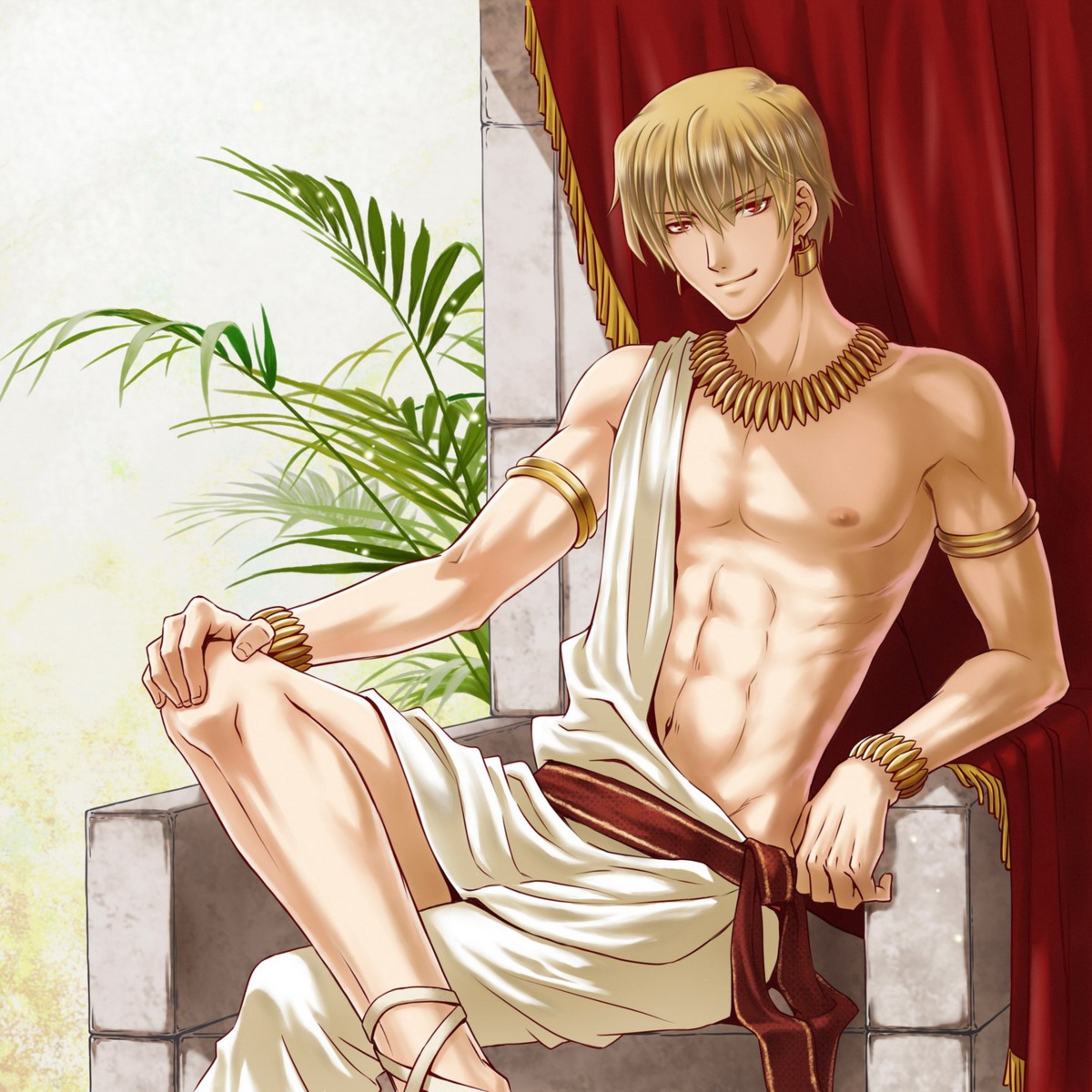 egmer fate/stay_night fate/zero gilgamesh_(fsn) male