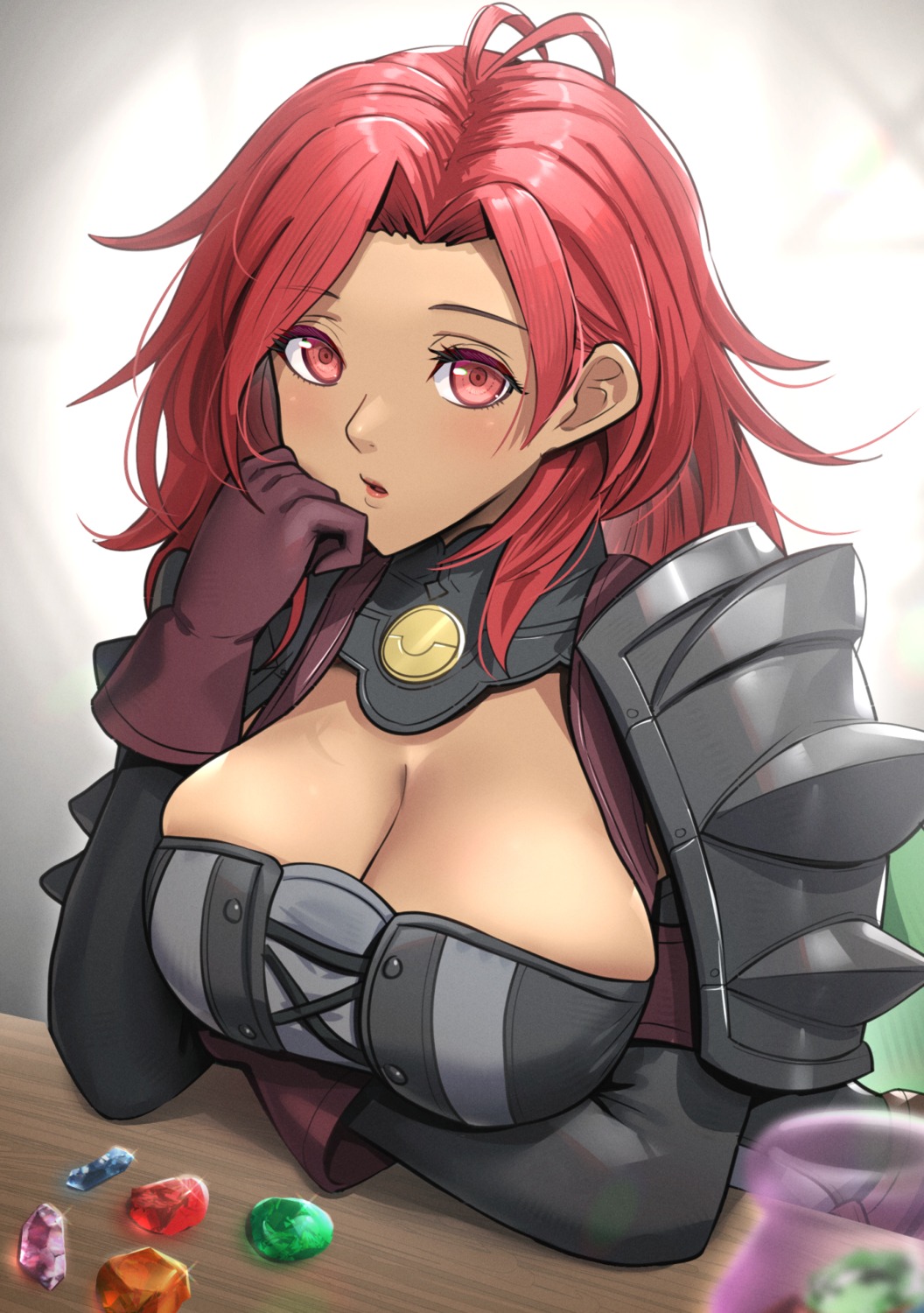 armor cleavage fire_emblem fire_emblem_three_houses fire_emblem_warriors fire_emblem_warriors:_three_hopes gonzarez hapi hapi_(fire_emblem)