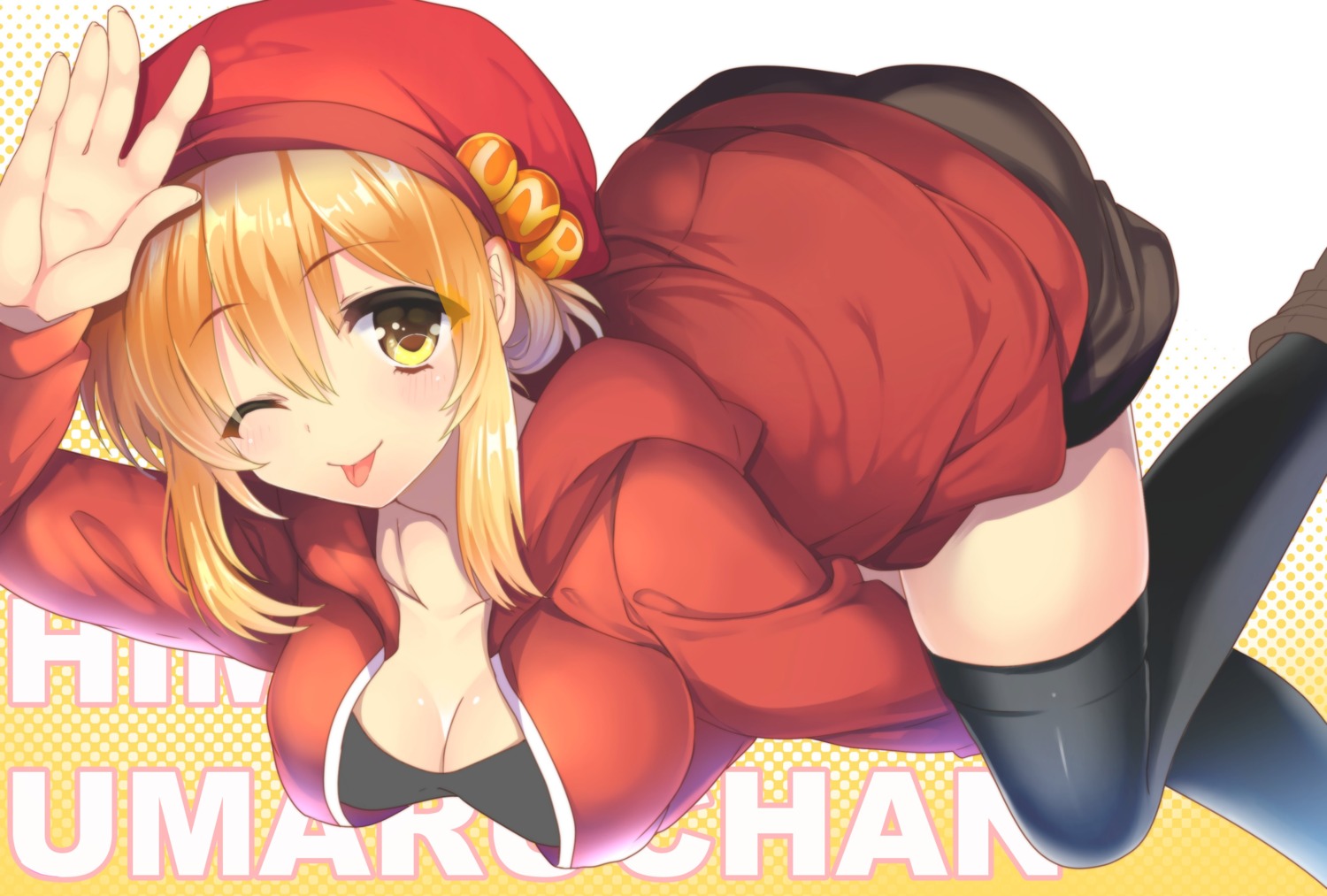 cleavage doma_umaru himouto!_umaru-chan thighhighs uzura_(moimoi)