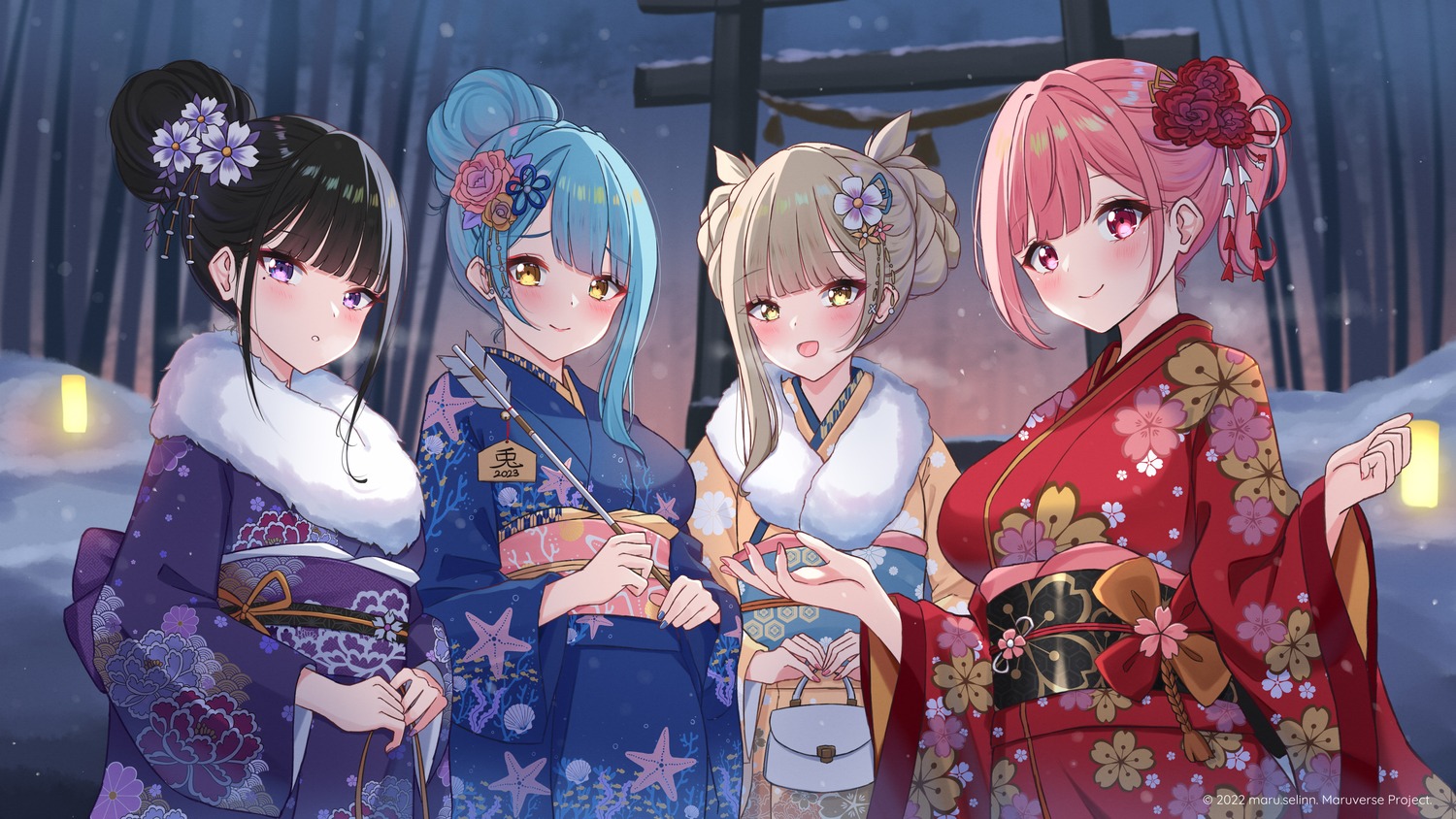 kimono maru.selinn wallpaper