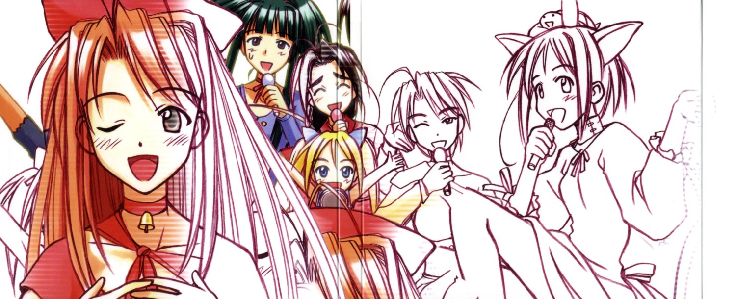 akamatsu_ken aoyama_motoko crease konno_mitsune love_hina maehara_shinobu narusegawa_naru otohime_mutsumi sarah_mcdougal