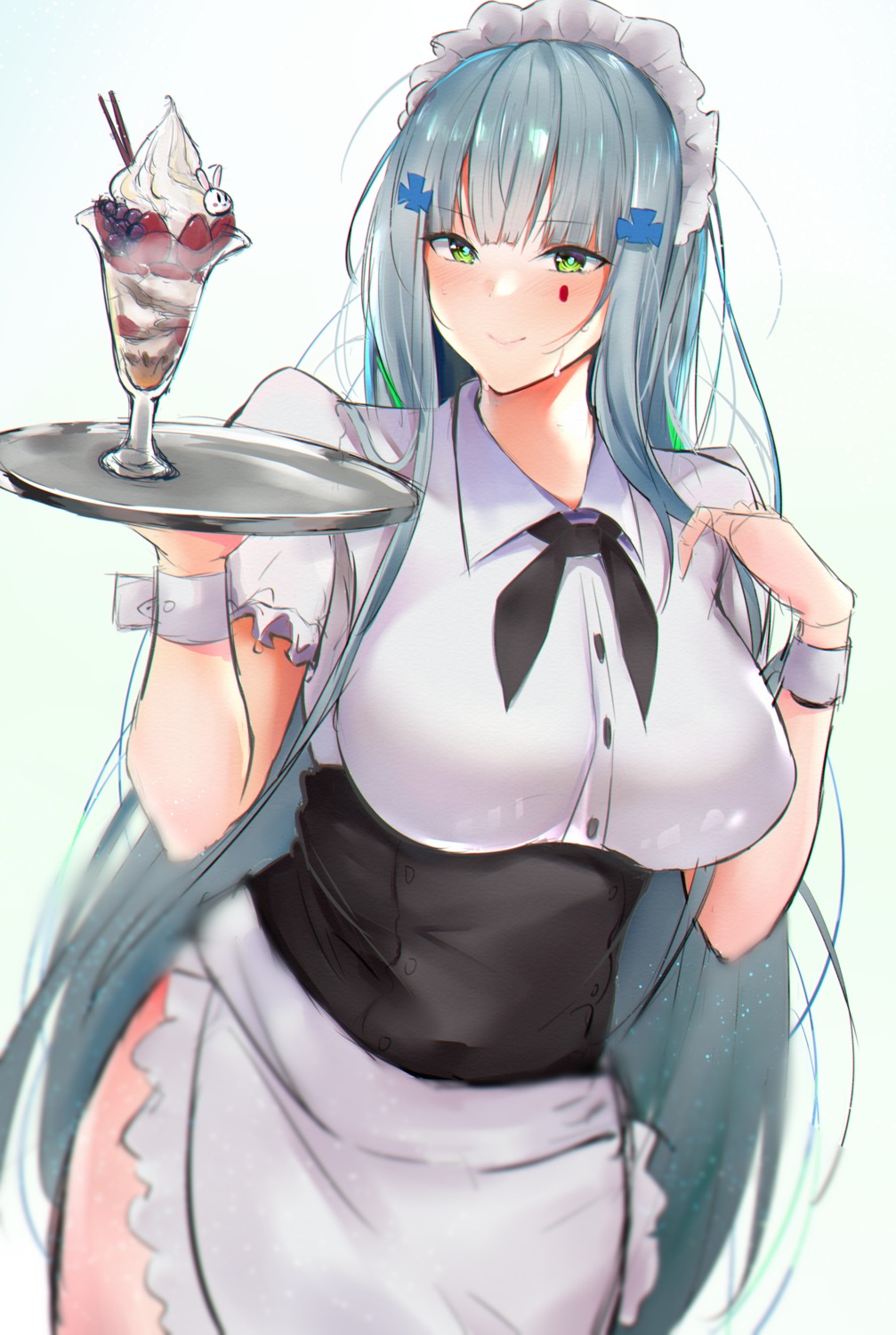 girls_frontline hk416_(girls_frontline) maid zengi