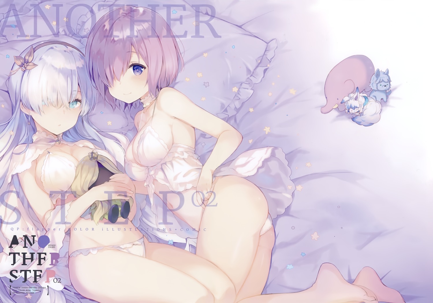 anastasia_(fate/grand_order) cleavage fate/grand_order lingerie mash_kyrielight pantsu qp:flapper sakura_koharu