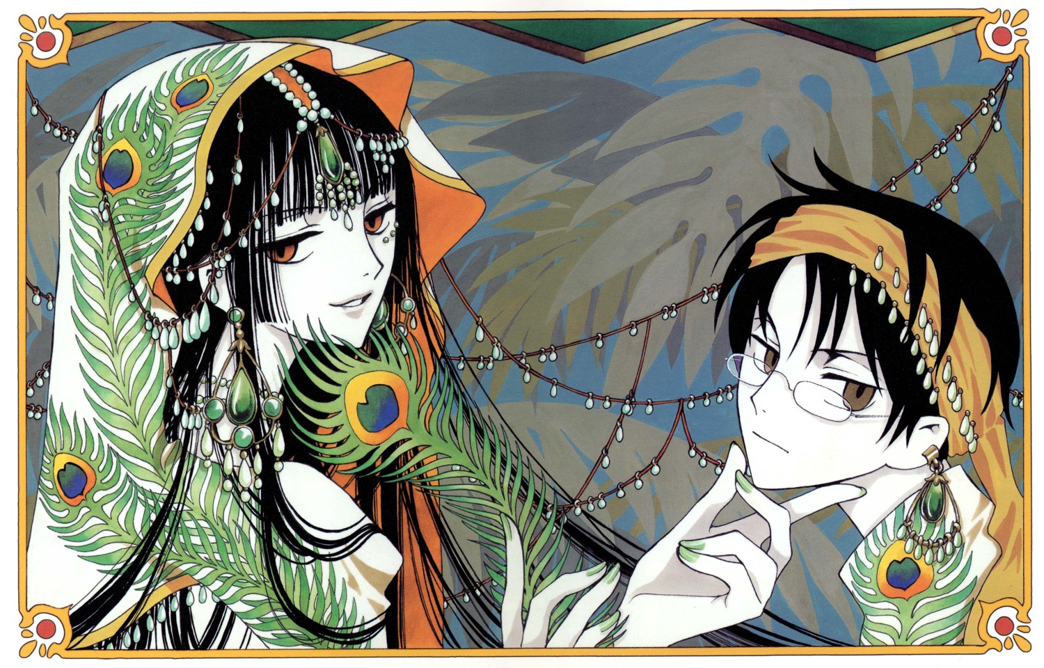 clamp ichihara_yuuko watanuki_kimihiro xxxholic