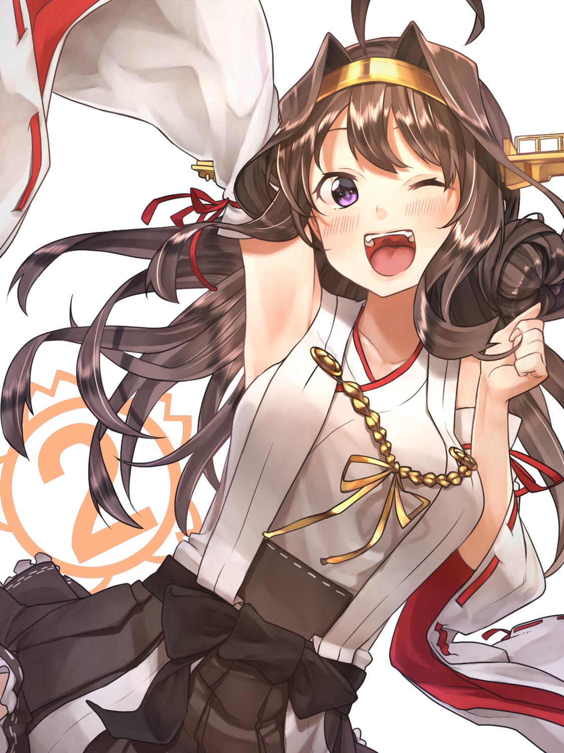 baffu kantai_collection kongou_(kancolle)