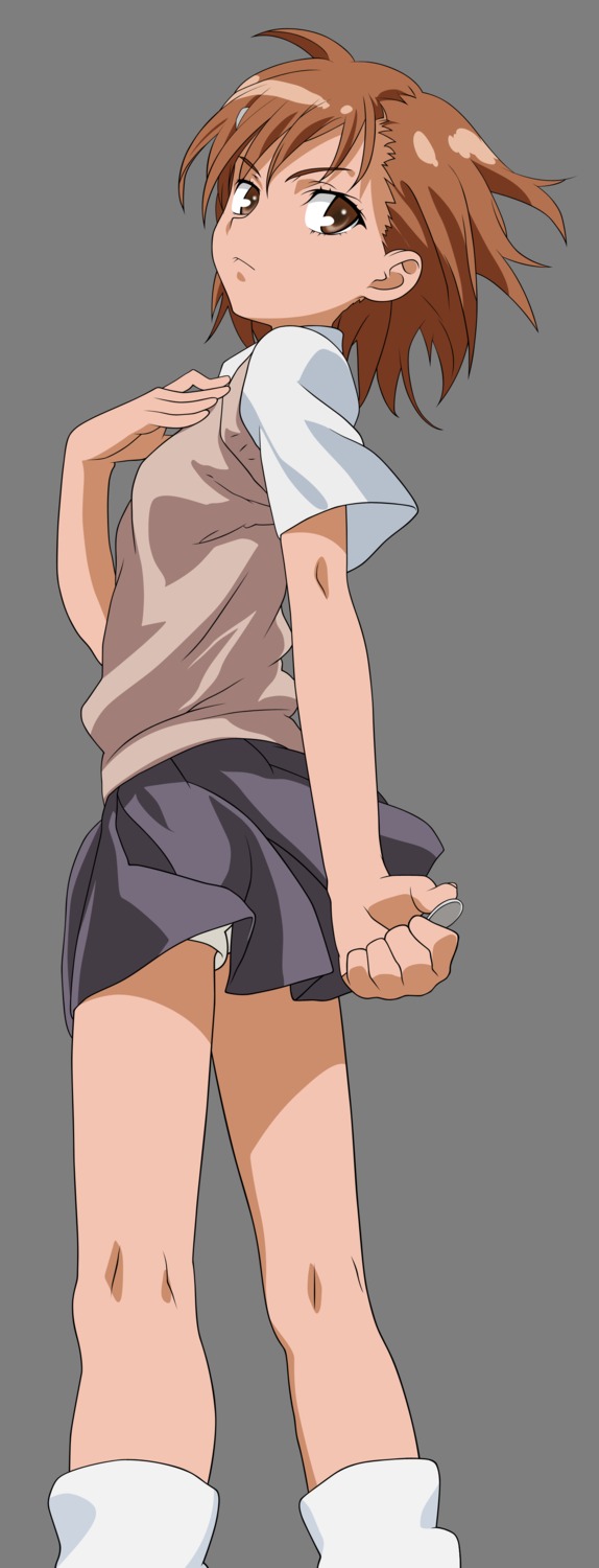 misaka_mikoto seifuku to_aru_majutsu_no_index transparent_png vector_trace