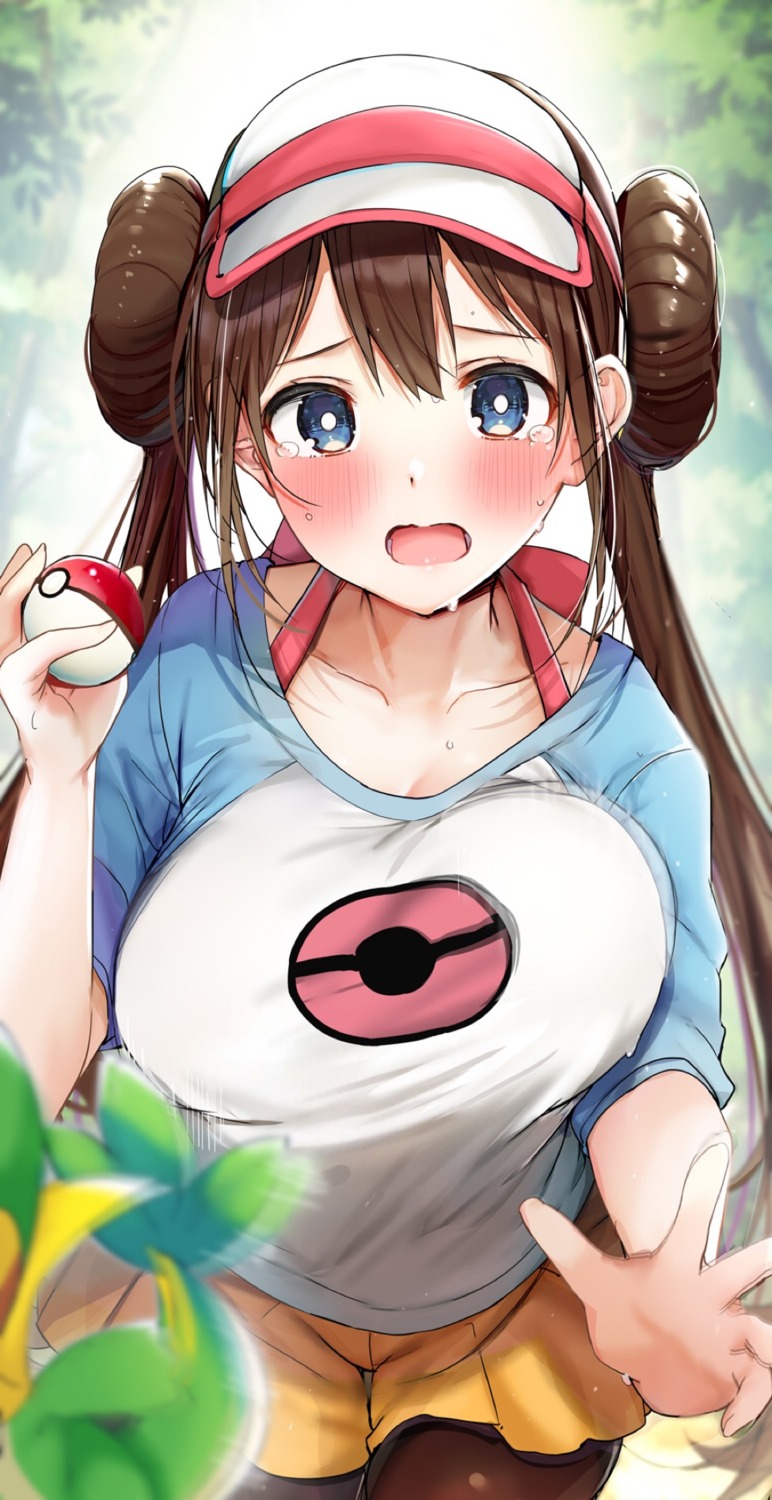 mei_(pokemon) pantyhose pokemon pokemon_b2w2 rouka