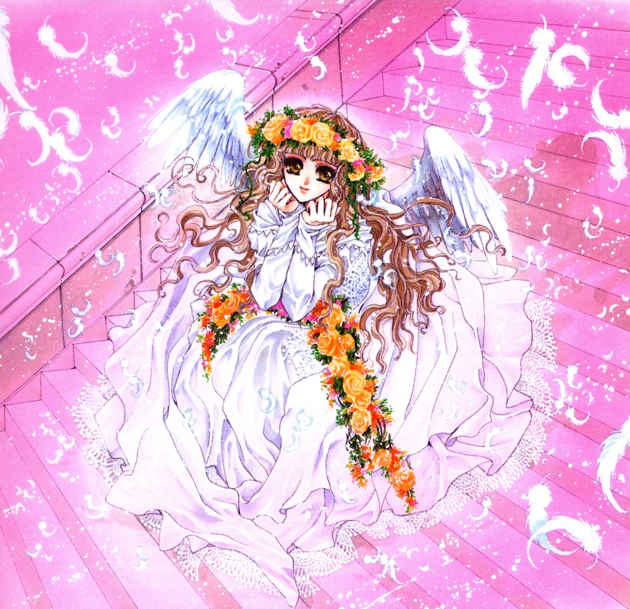 clamp dress monou_kotori wings x