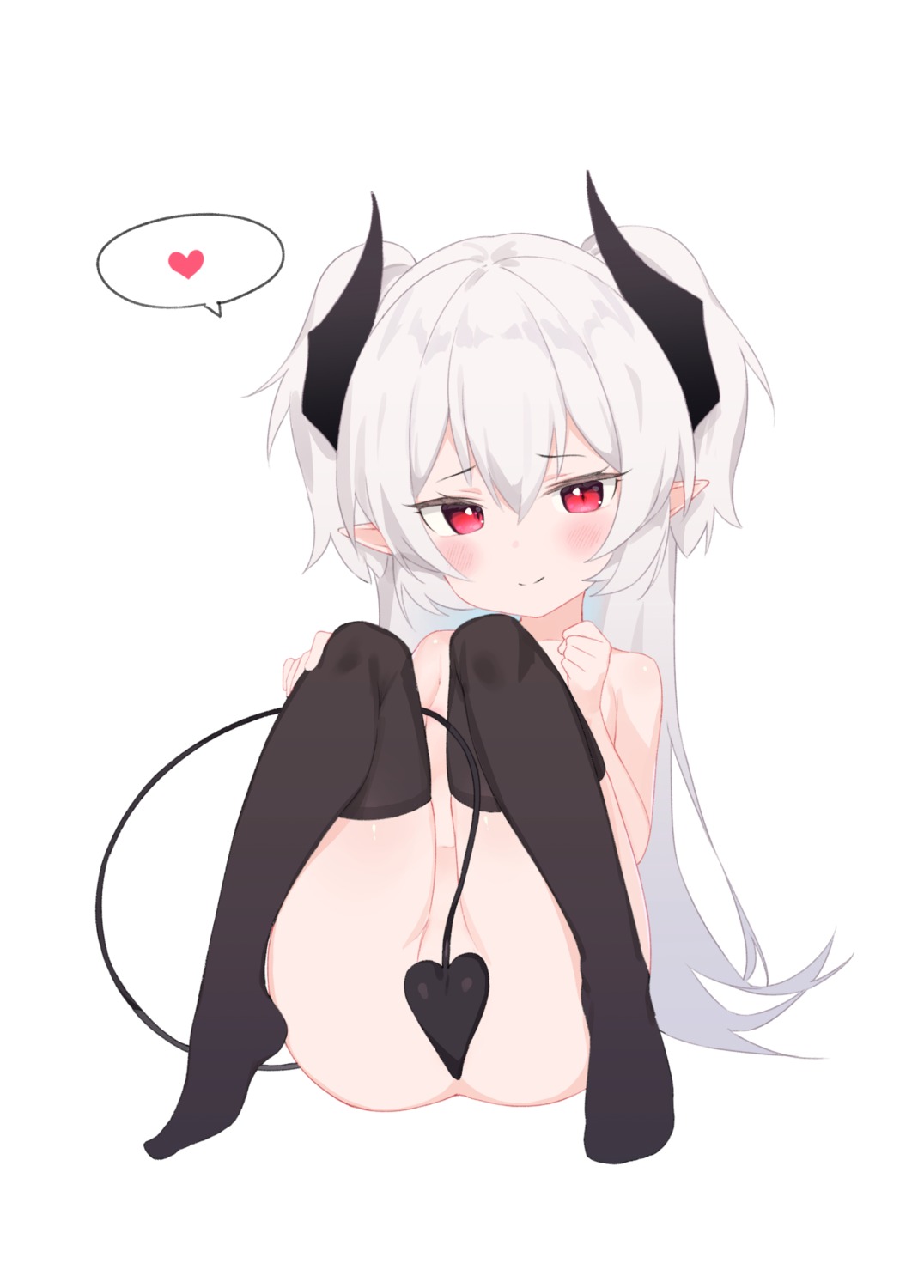 aak feet horns loli naked pointy_ears tail thighhighs