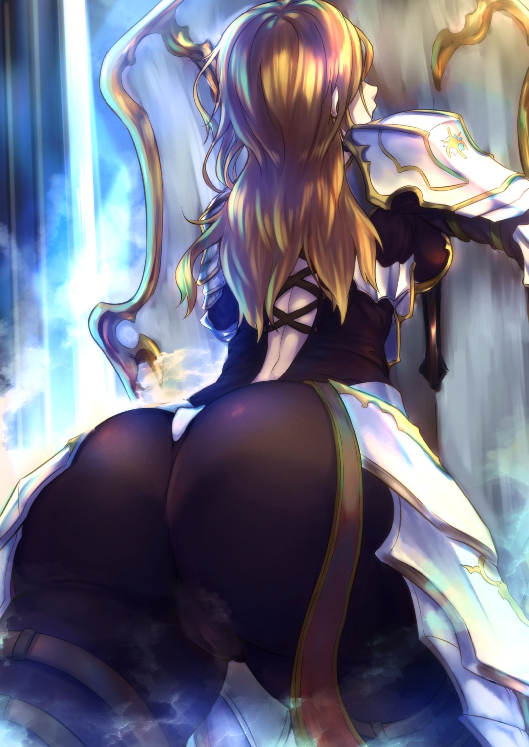 armor ass cameltoe karei_(zeroseed)