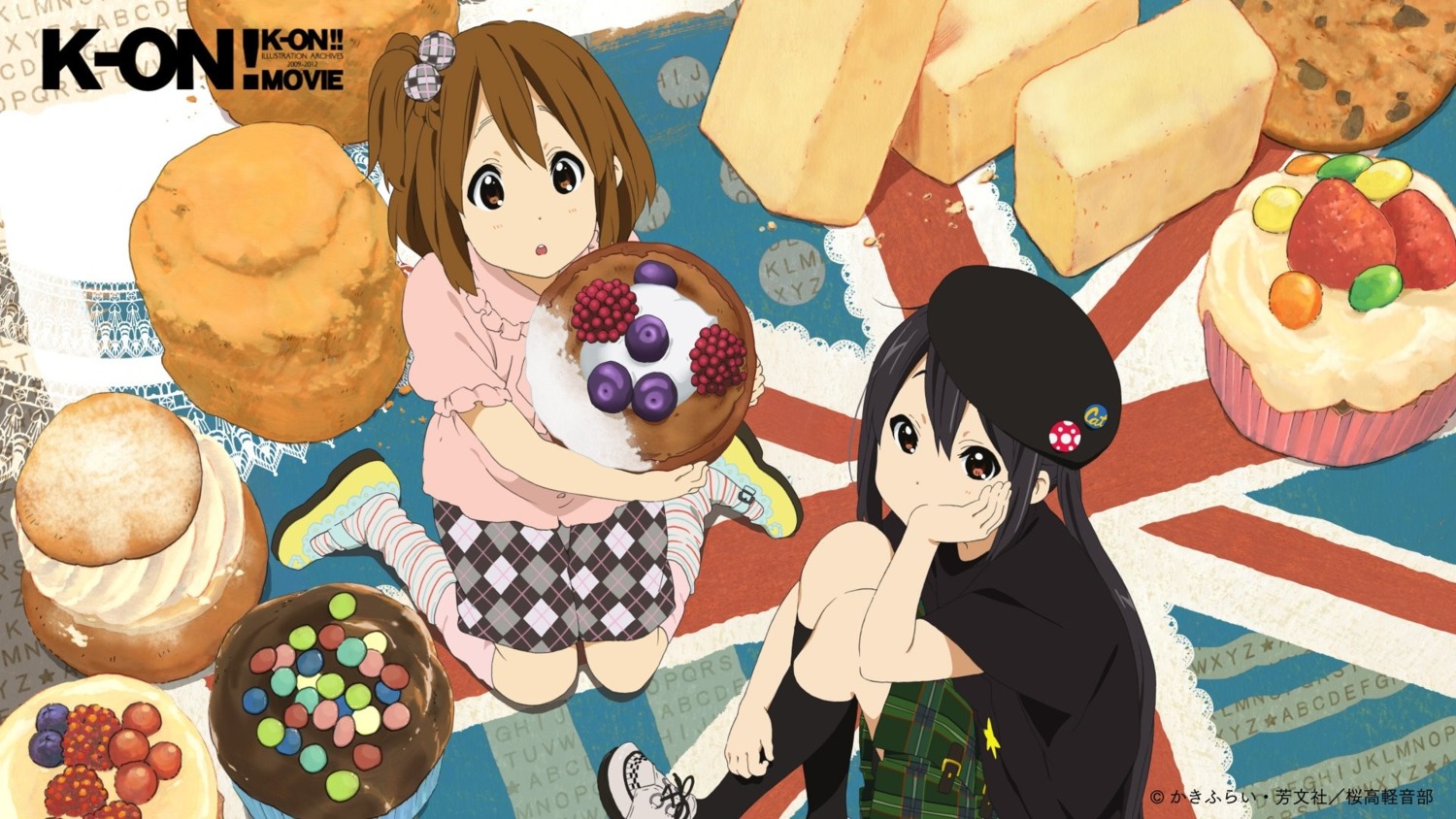 hirasawa_yui horiguchi_yukiko k-on! nakano_azusa