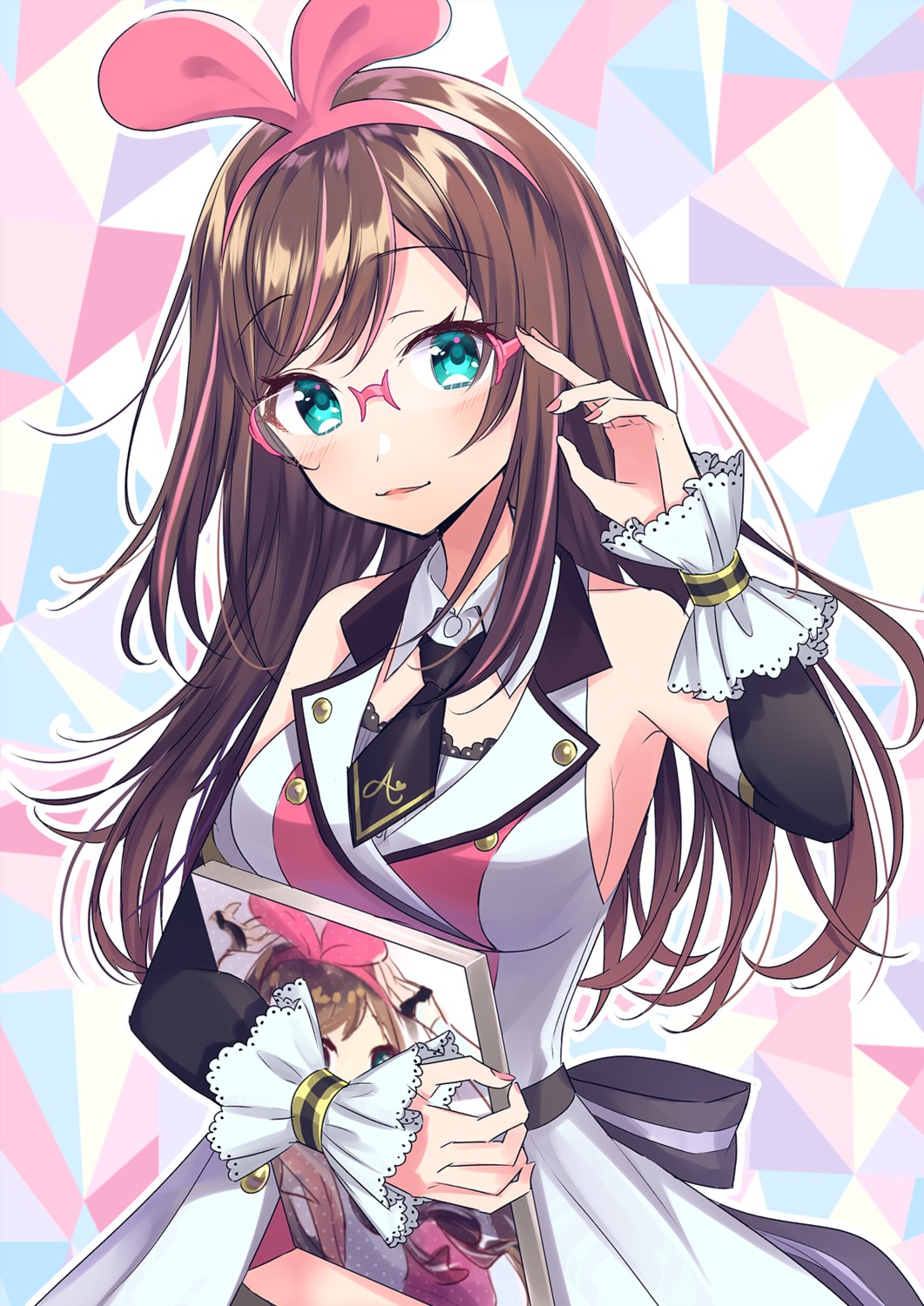 haruyuki_14 kizuna_ai kizuna_ai_inc. megane