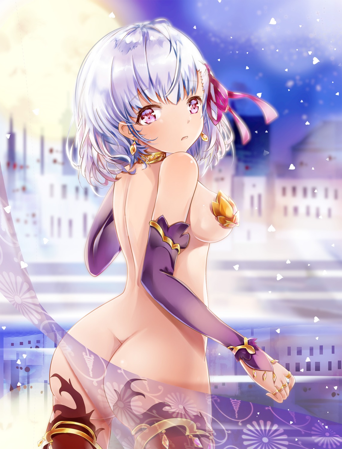 ass fate/grand_order kama_(fate/grand_order) mutang naked pasties thighhighs